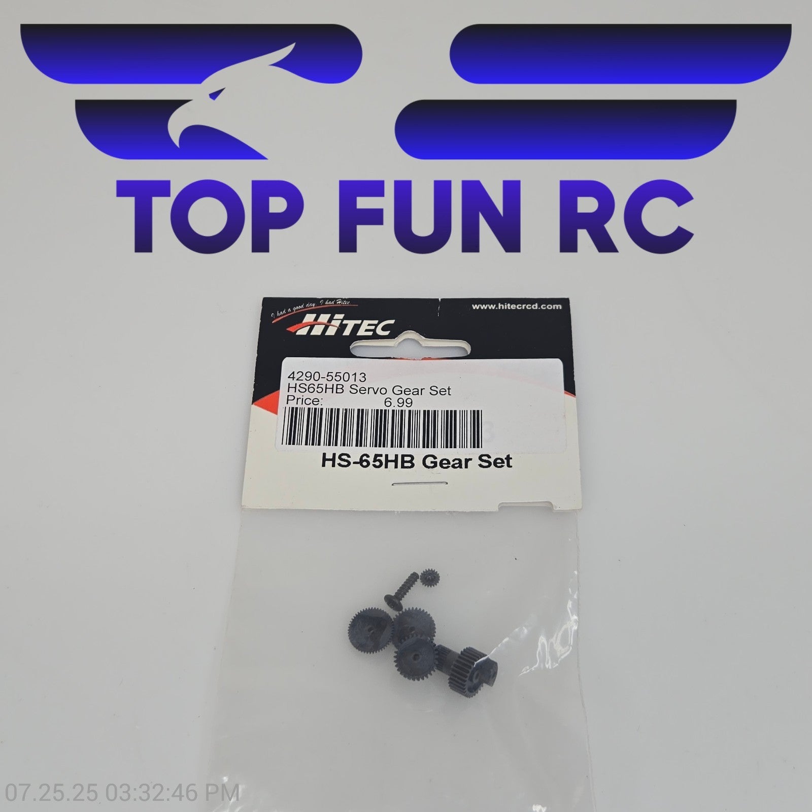 Hitec 4290-55013 Gear Set For HS-65HB Gear Set