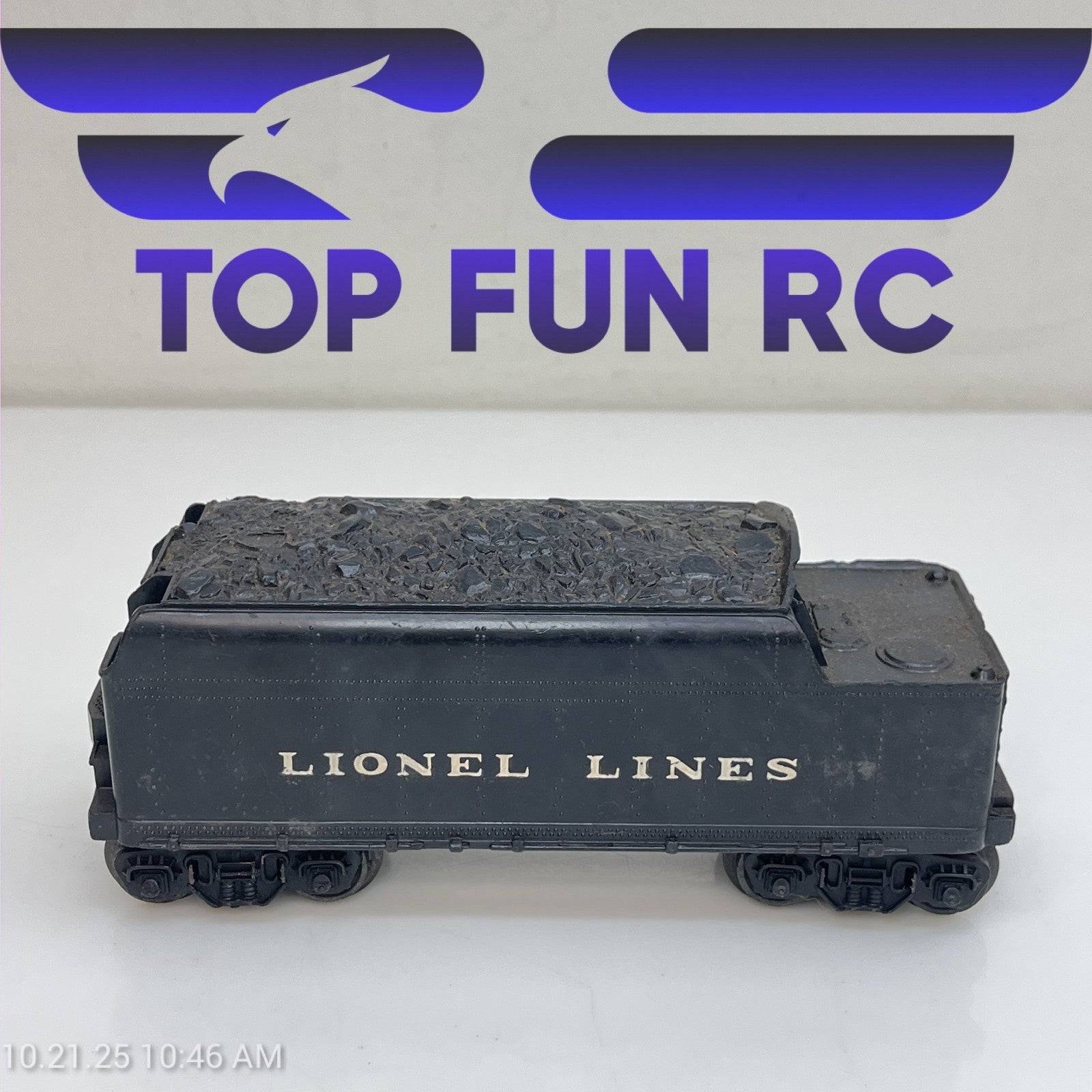 Lionel O-27 Gauge 2224W Whistle Coal Tender Car