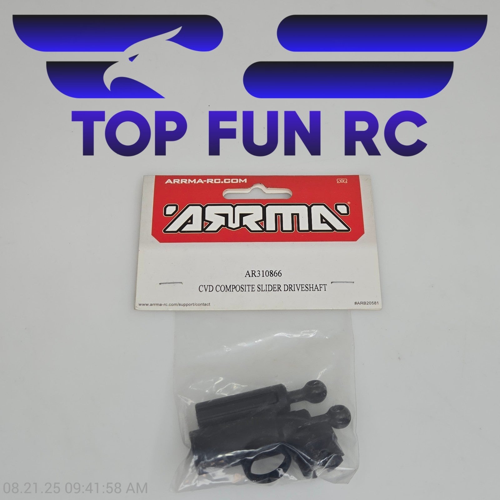 Arrma AR310866 CVD Composite Slider Driveshaft