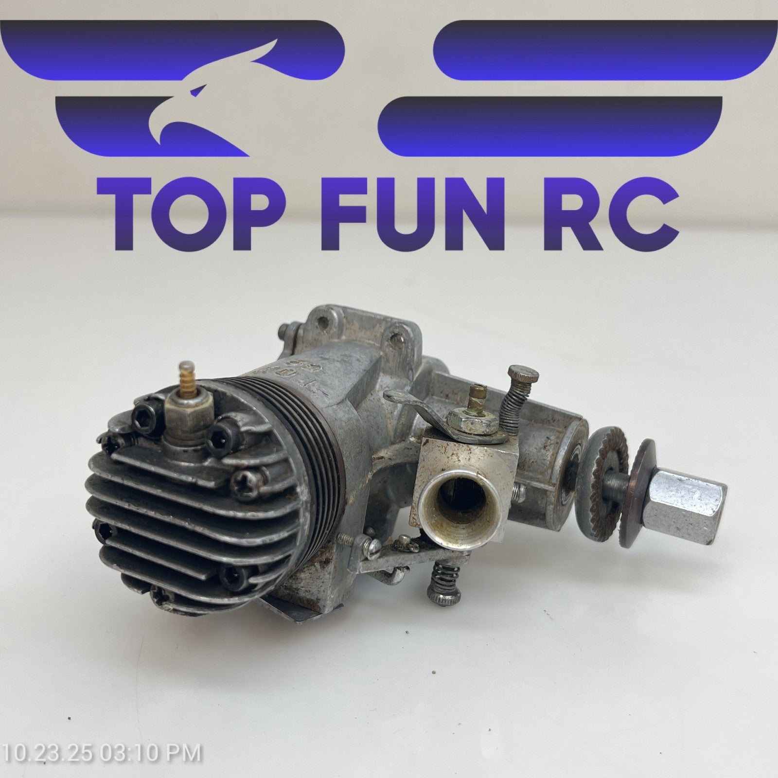 Fox 59 2-Stroke Nitro Airplane Engine FOR PARTS!