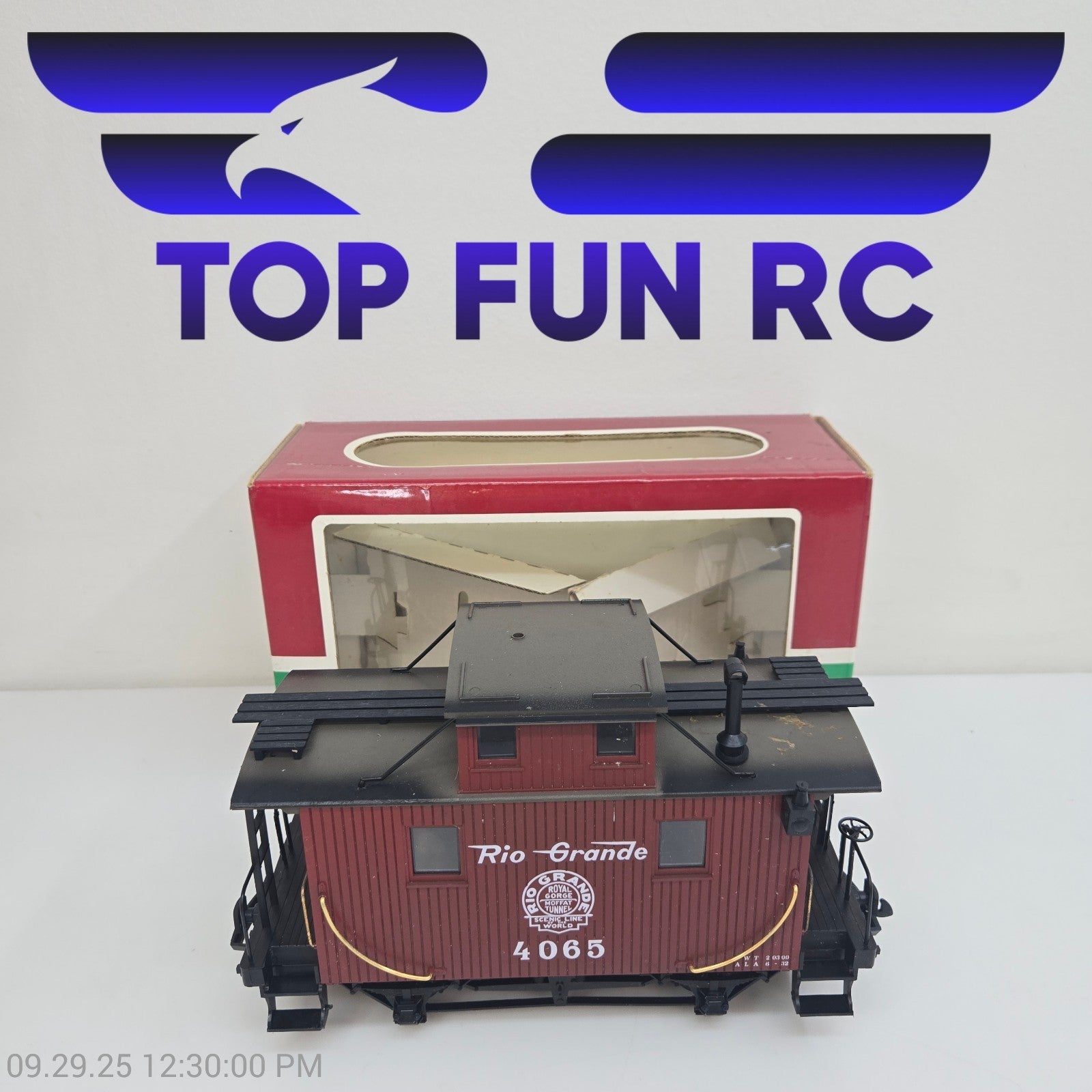 LGB G-Gauge 4065 Caboose Rio Grande Scenic