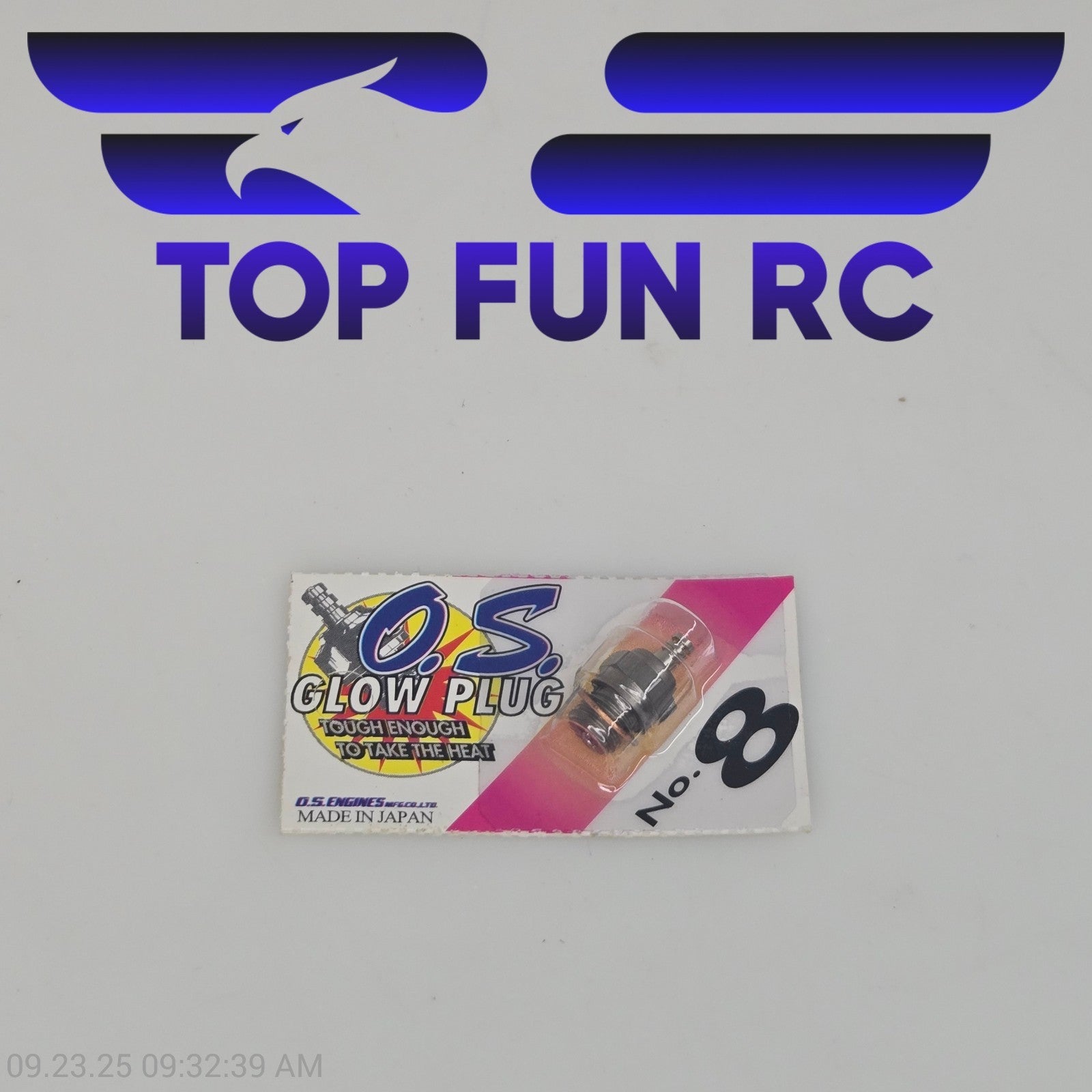 O.S. Glow Plug No. 8 Standard