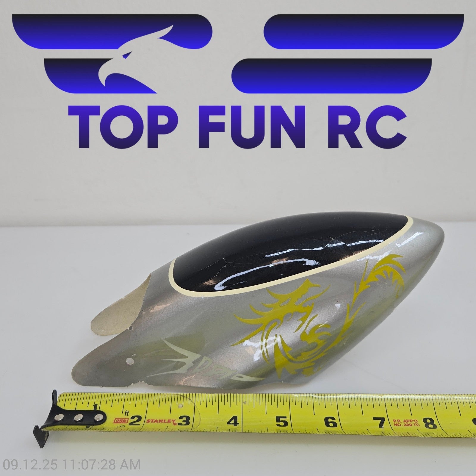 RC Helicopter Canopy Custom Air Brushed For 450 Size Helicopters