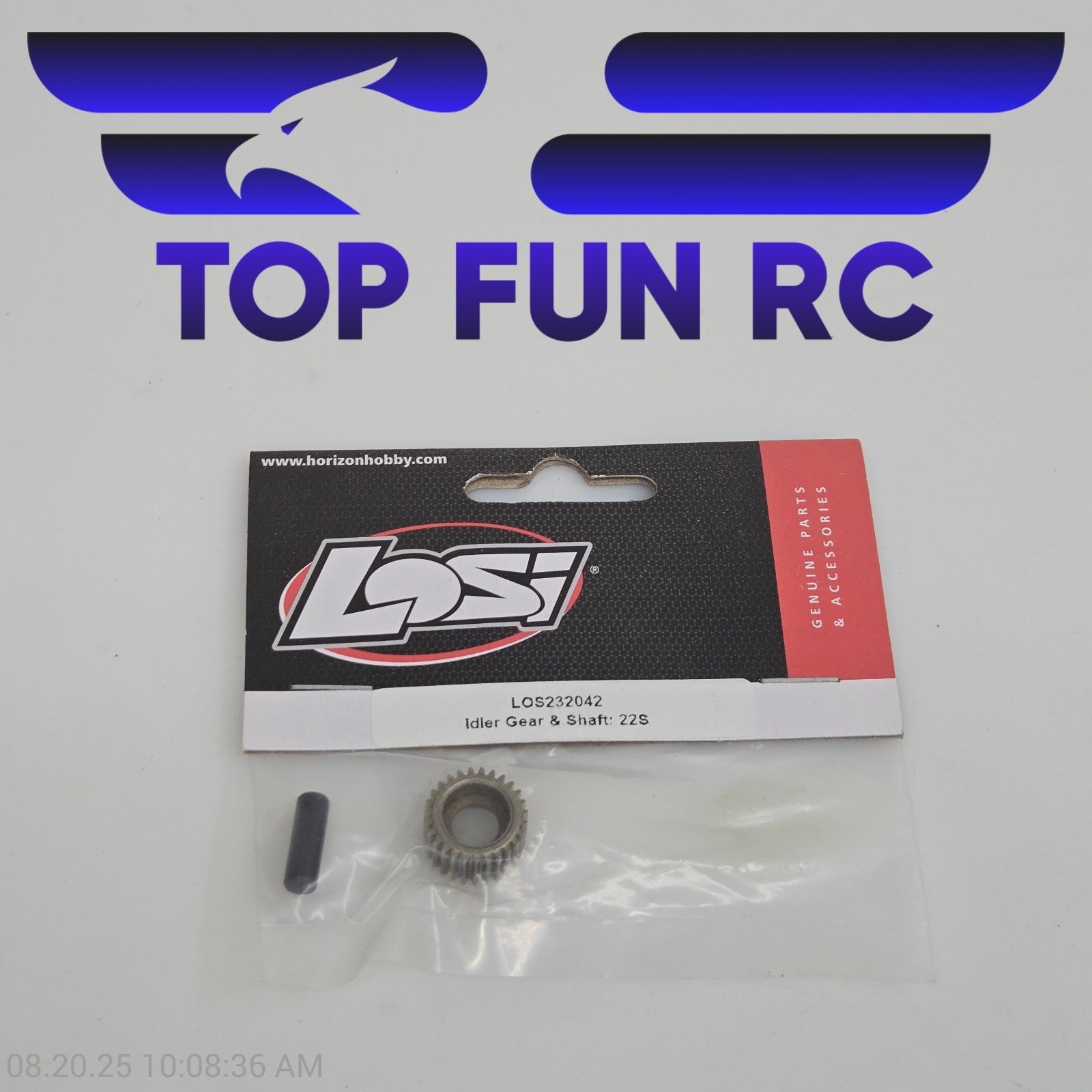 Losi LOS232042 Idler Gear & Shaft For 22S Drag