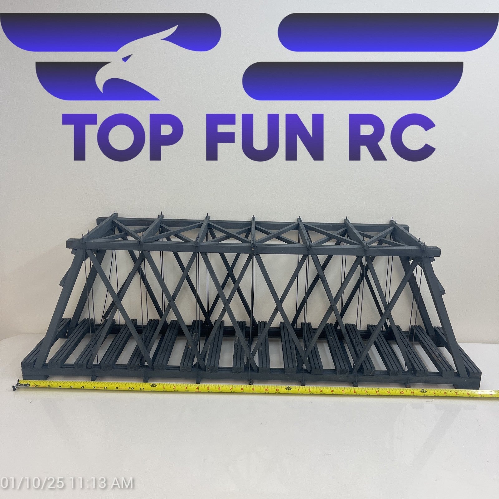 Aristocraft #7102 All Wood Truss Bridge 1/24 Scale