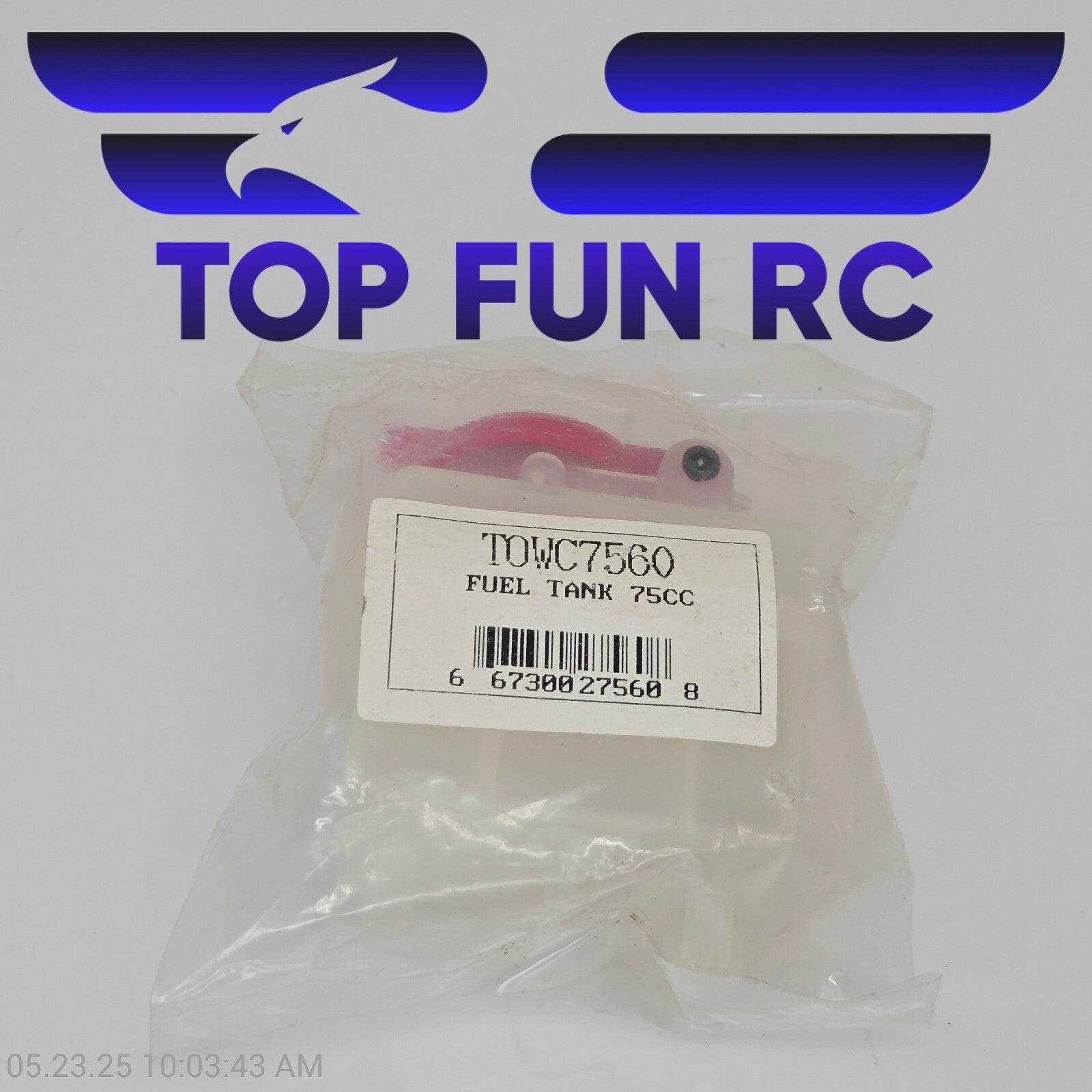 Tower Hobbies TOWC7560 Fuel Tank 75cc