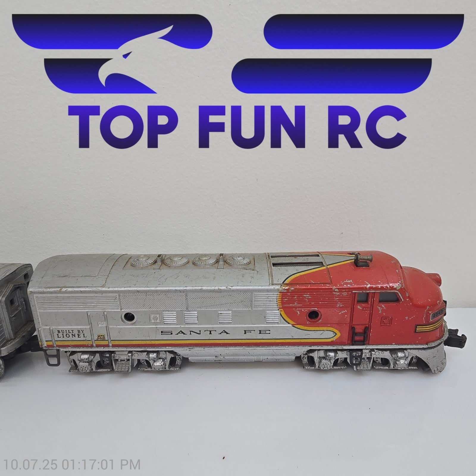 Lionel Vintage 2343 ABA Units 50-52 Pwr A Twin Magnatraction Motors, DMY A and B