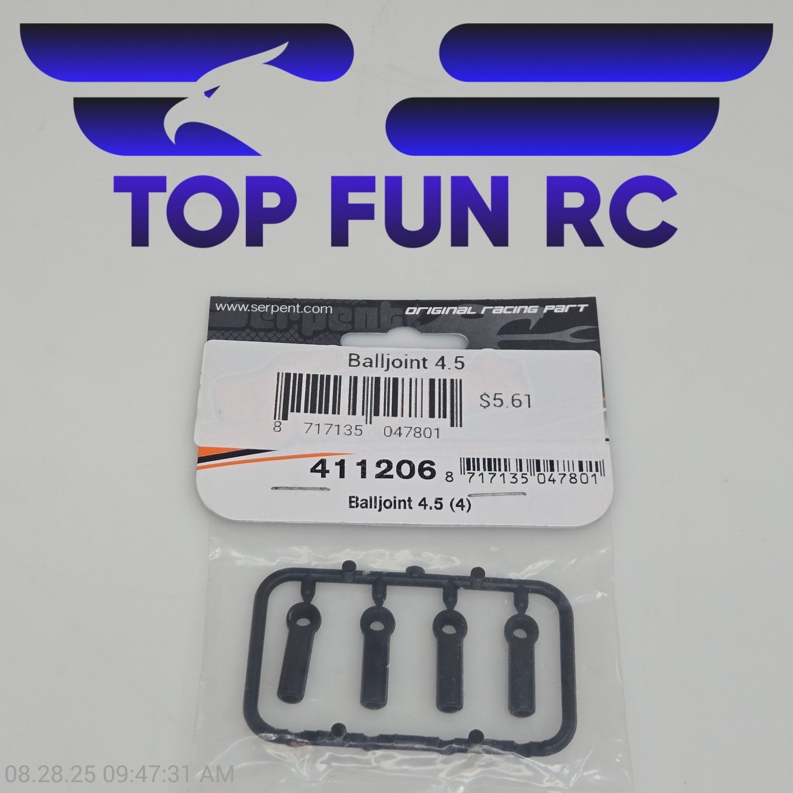 Serpent RC 411206 Ball Joint 4.5 (4)
