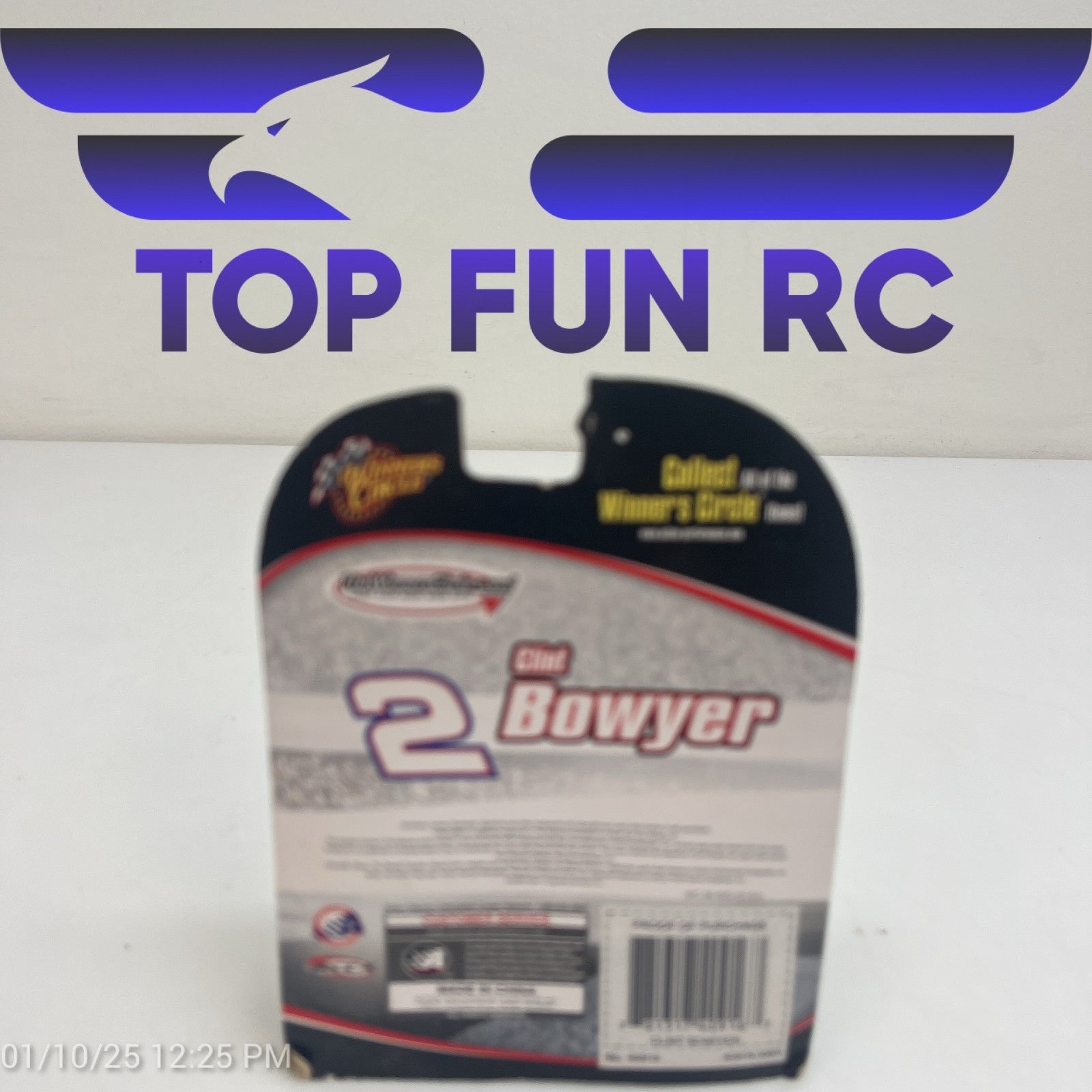 Winners Circle Clint Boyer #2 AC Delco Hood Magnet