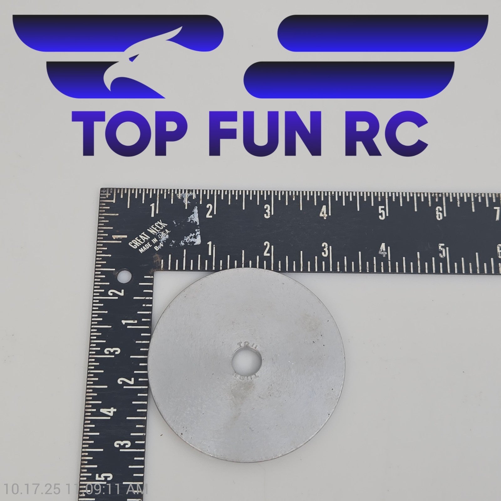 RC Aluminum Spinner 2 Blade 3 1/4" For Model Airplanes