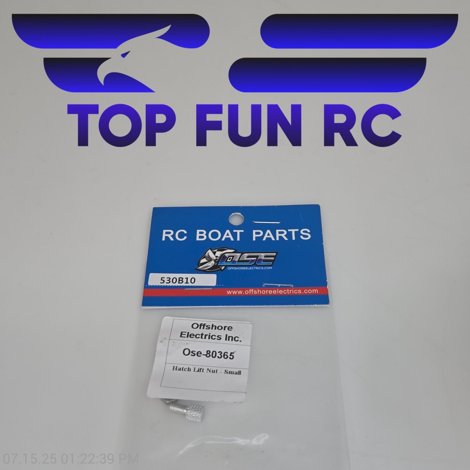 OSE Boat Parts 80365 Hatch Lift Nut Small For Lifting Hatch On Boats