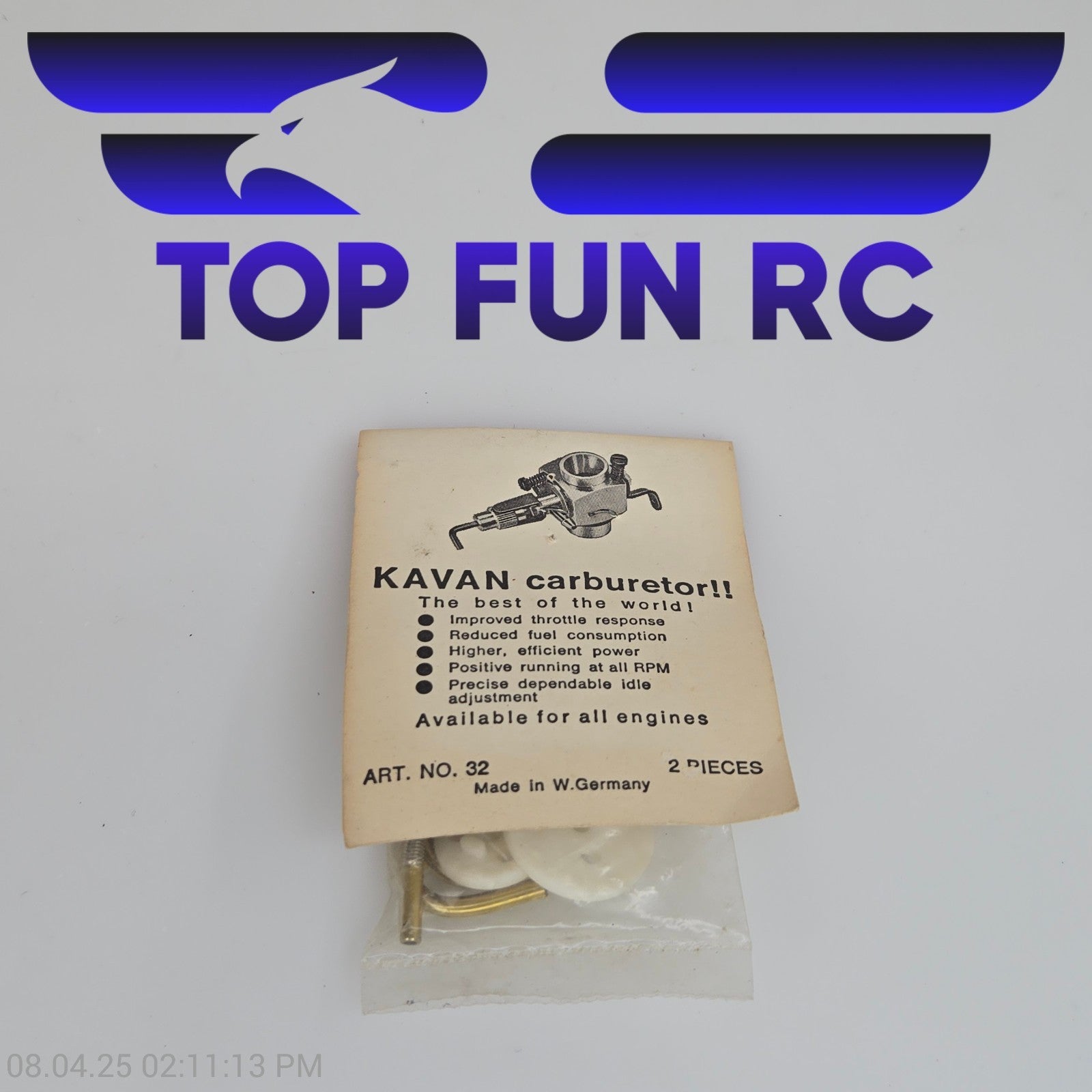 Kavan #32 Tank Assembly Universal For All Kavan Engines