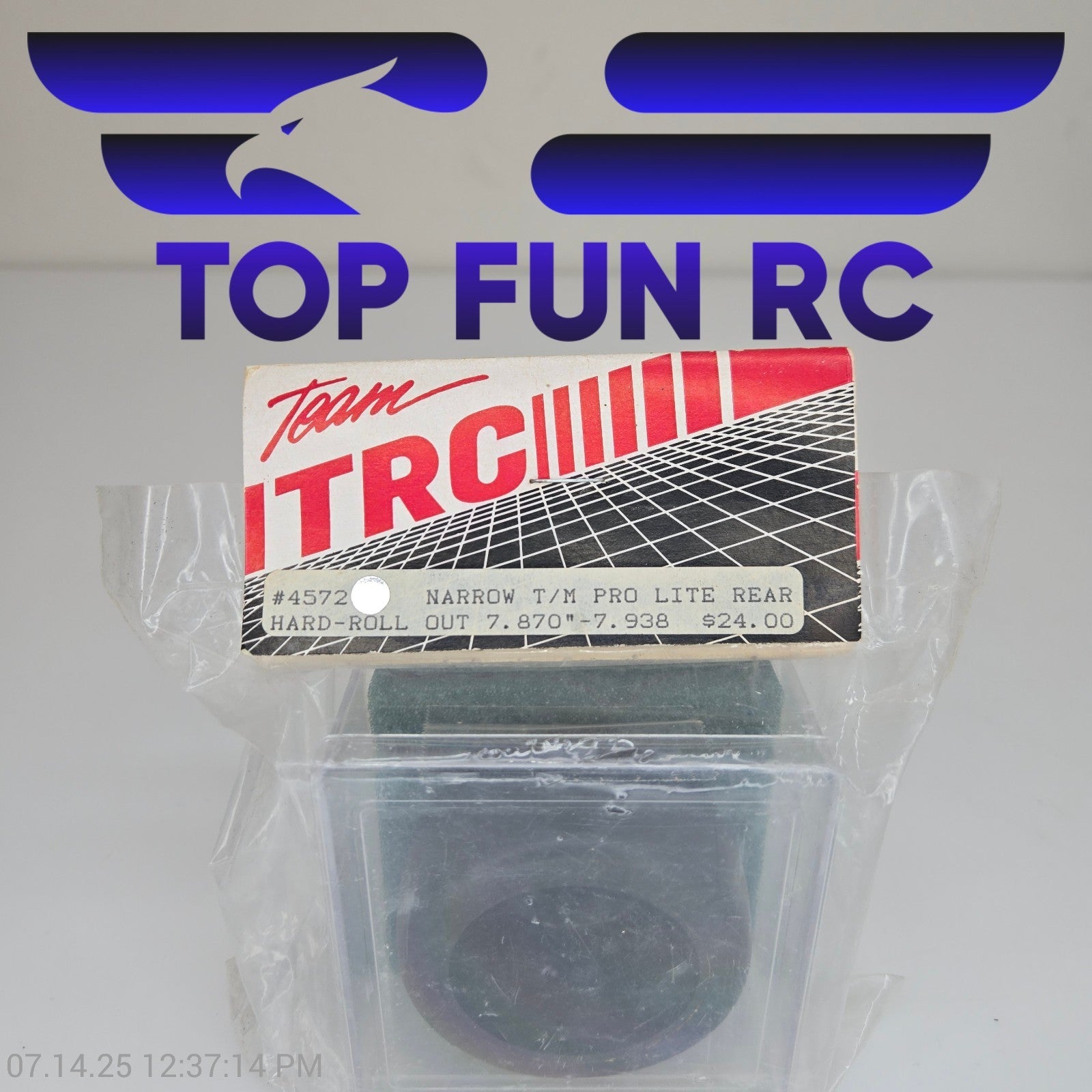 TRC 4572 Narrow Rear Hard Roll Out Tire Wheel For Pro Lite