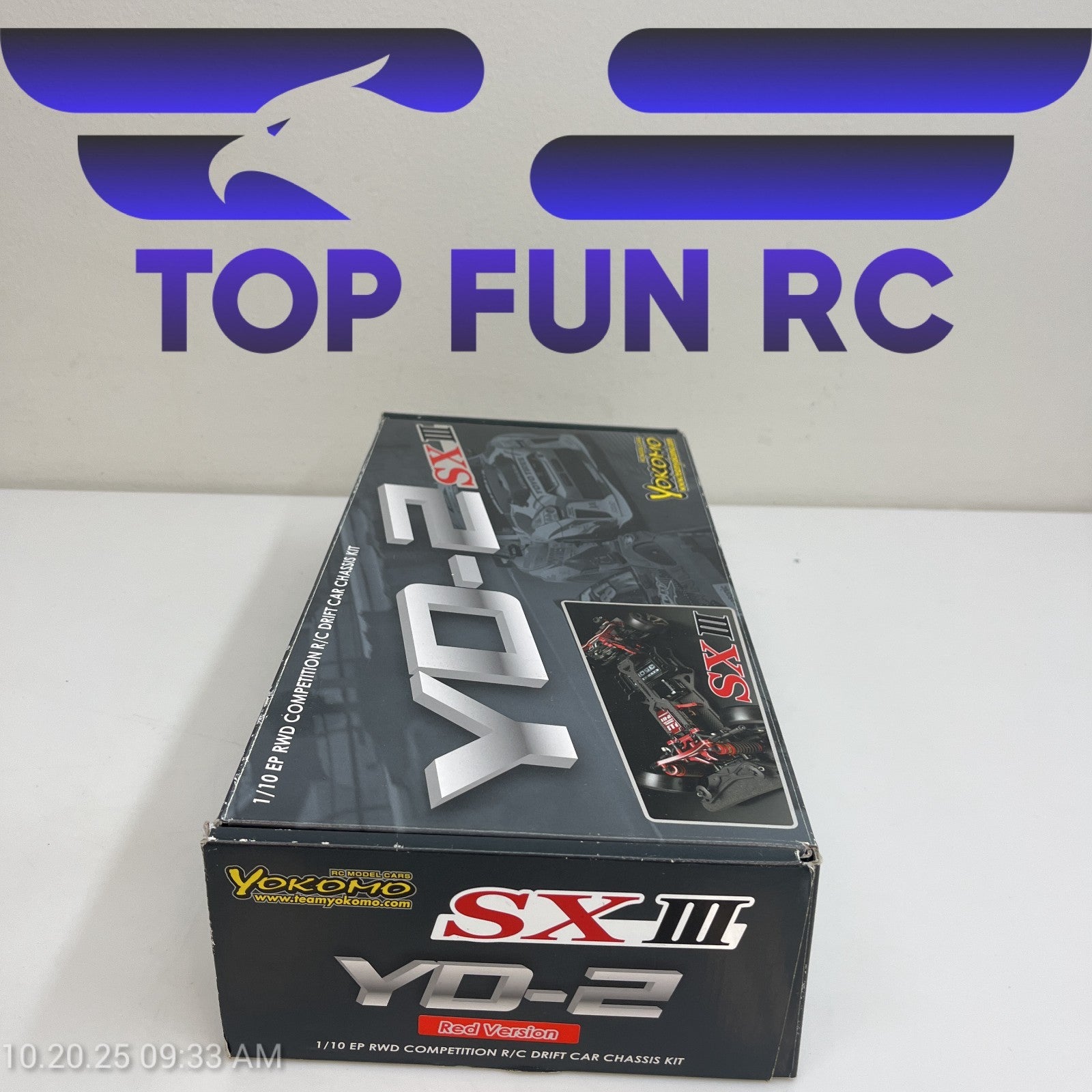 Yokomo YD-2 SX III 1/10 Scale Drift Car w/ Shark Rhino Front End
