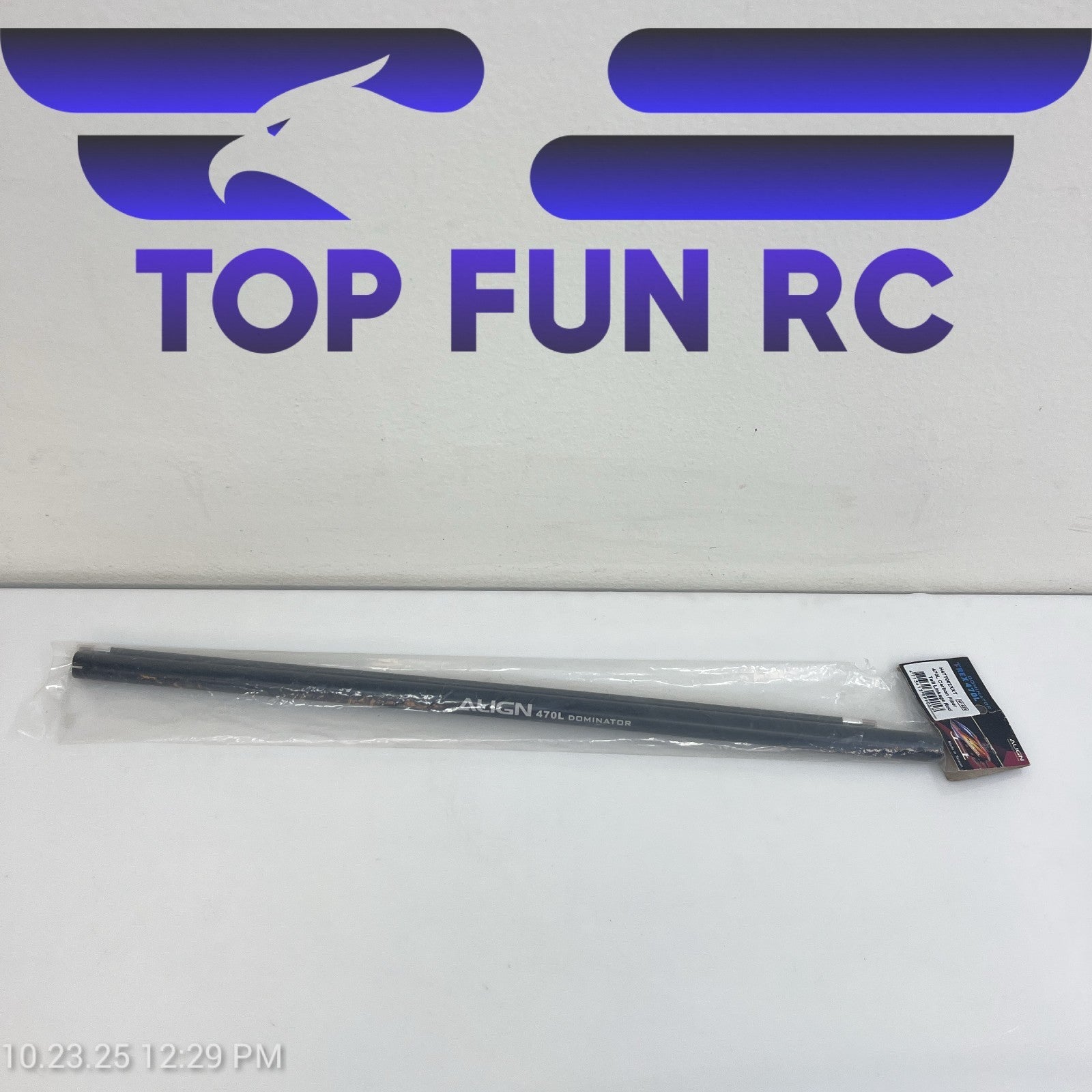 Align H47T002XXT Carbon Fiber Tail Linkage Rod For TREX 470L "Missing Pieces"