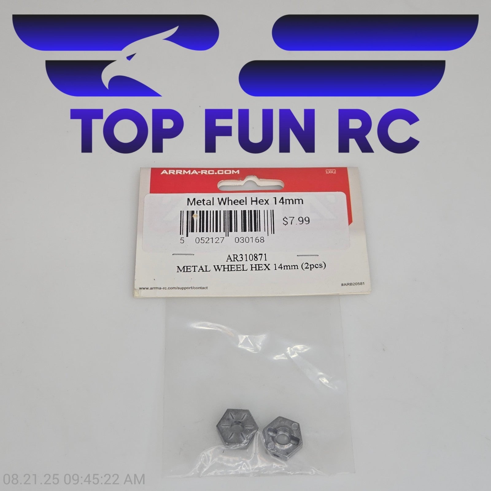 Arrma AR310871 Metal Wheel Hex 14mm (2pcs)