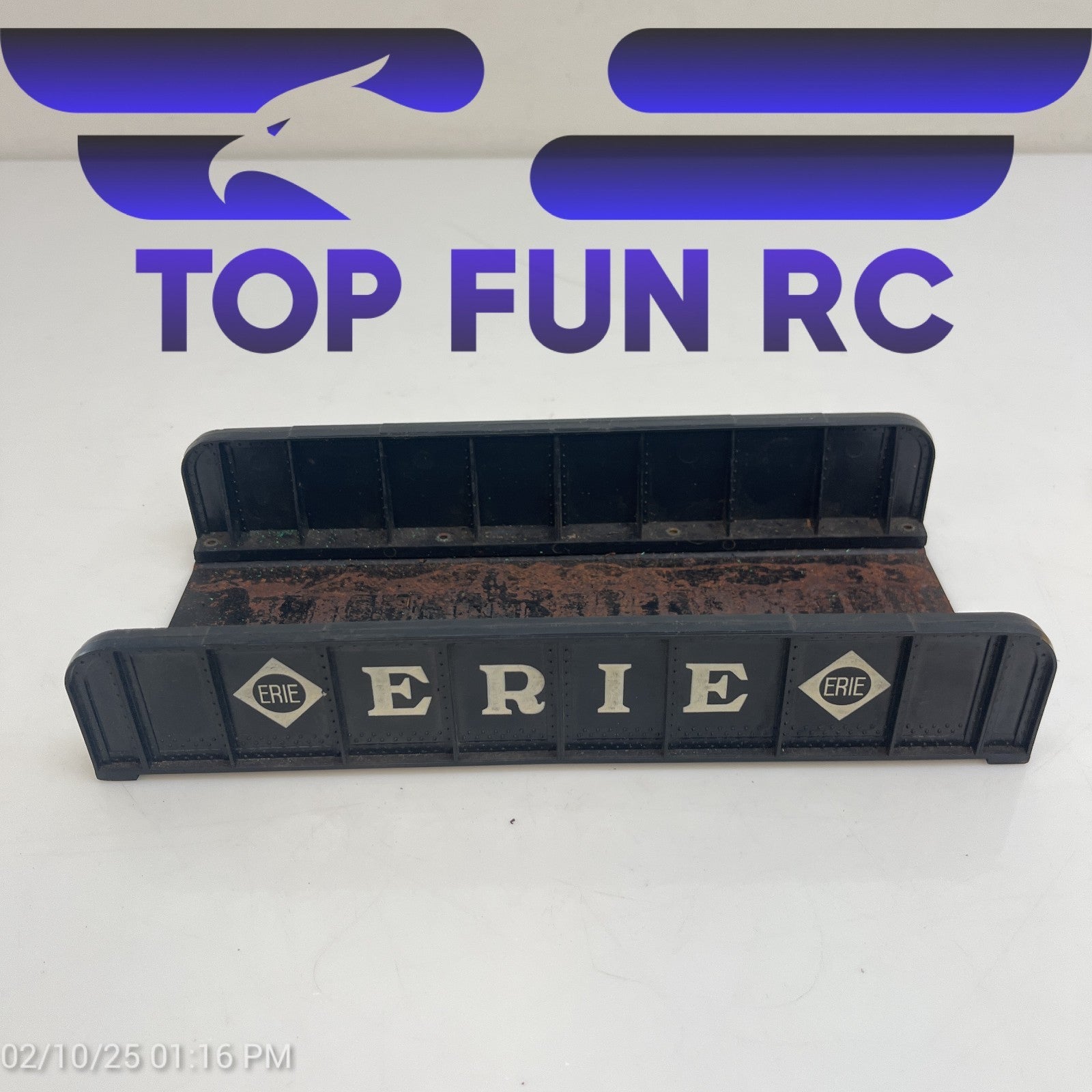 Marx O-Gauge Erie Bridge Metal Base Plastic Sides For Model Railroad Trains T11