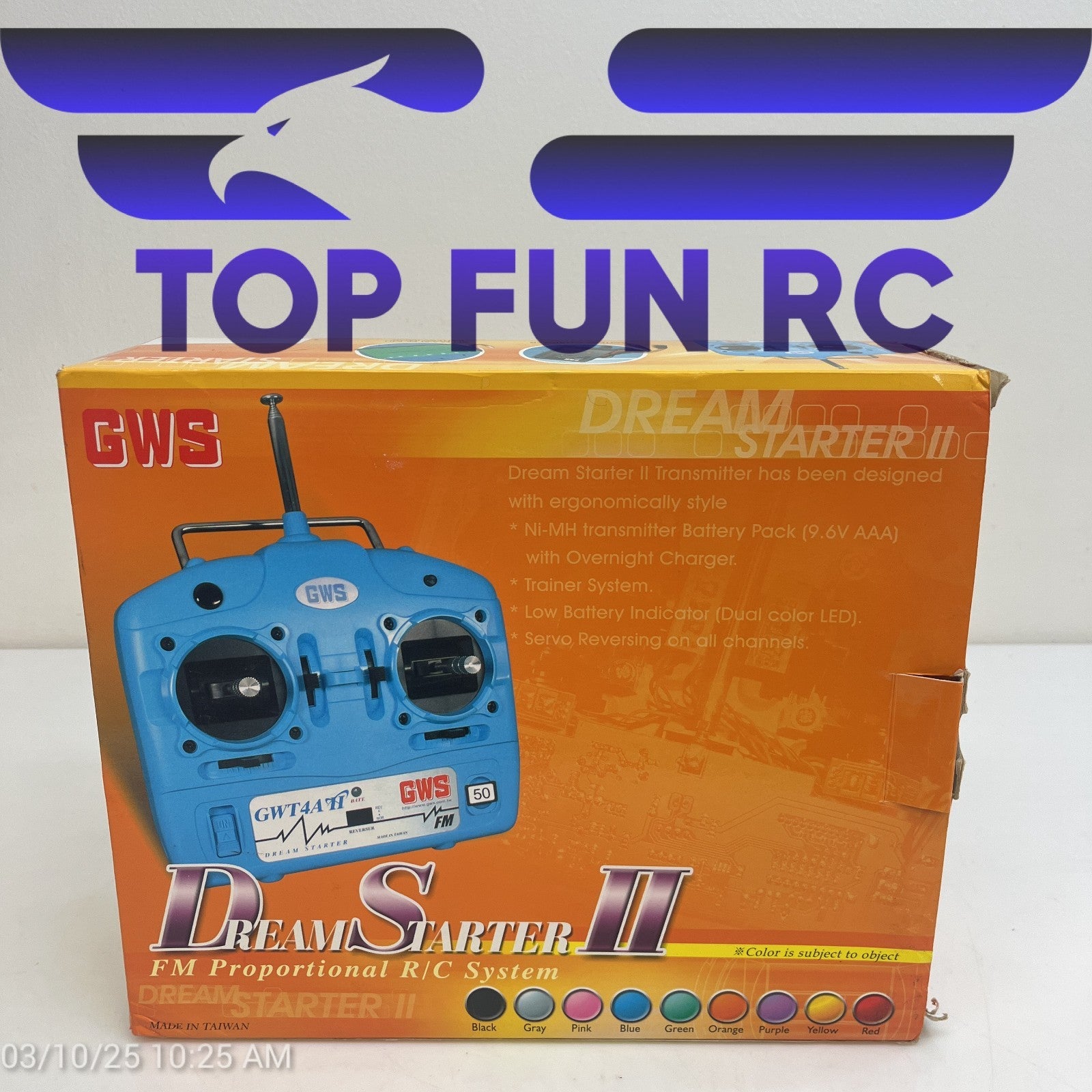 GWS Dream Starter II FM Proportional RC System