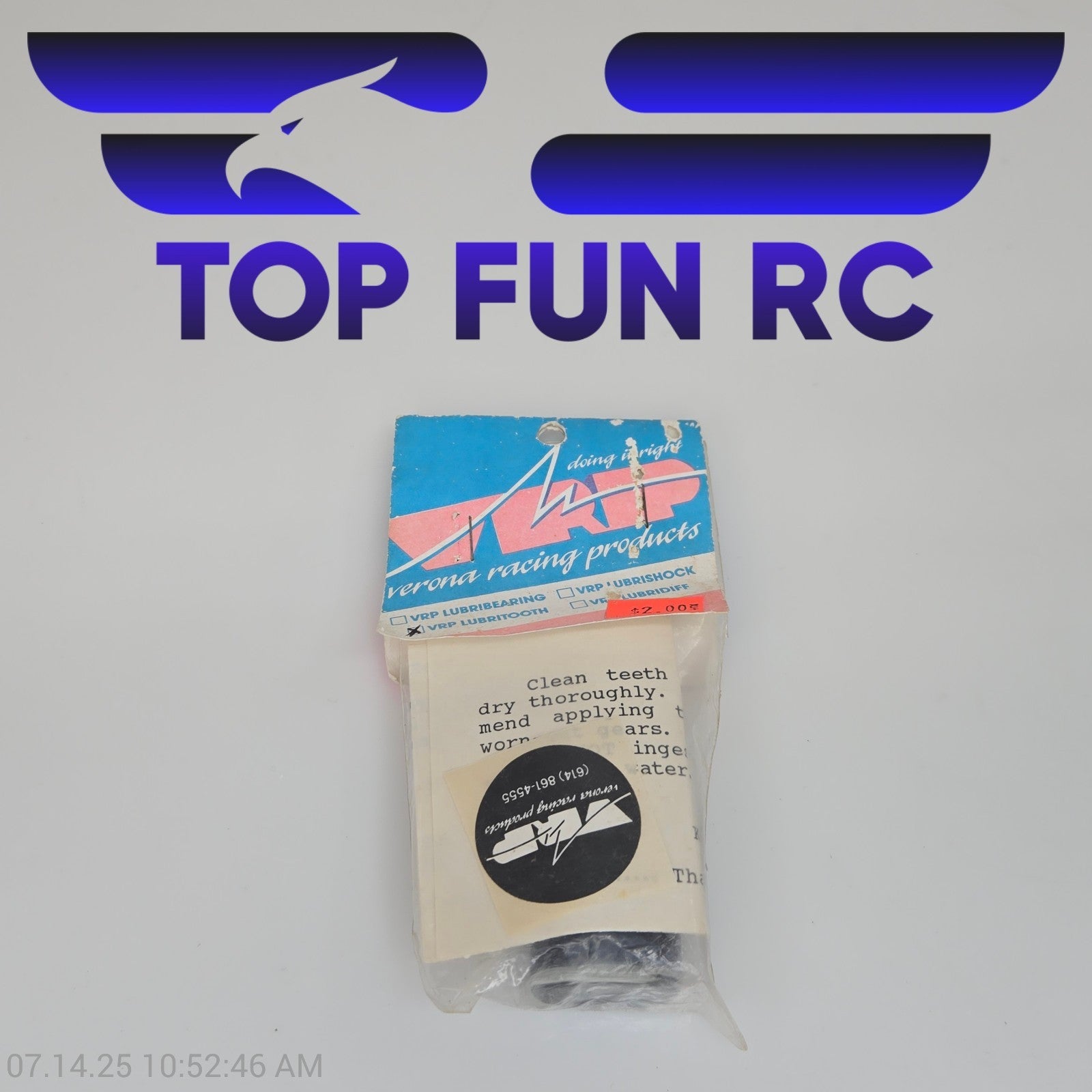 Verona Racing Products VRP Lubritooth Vintage