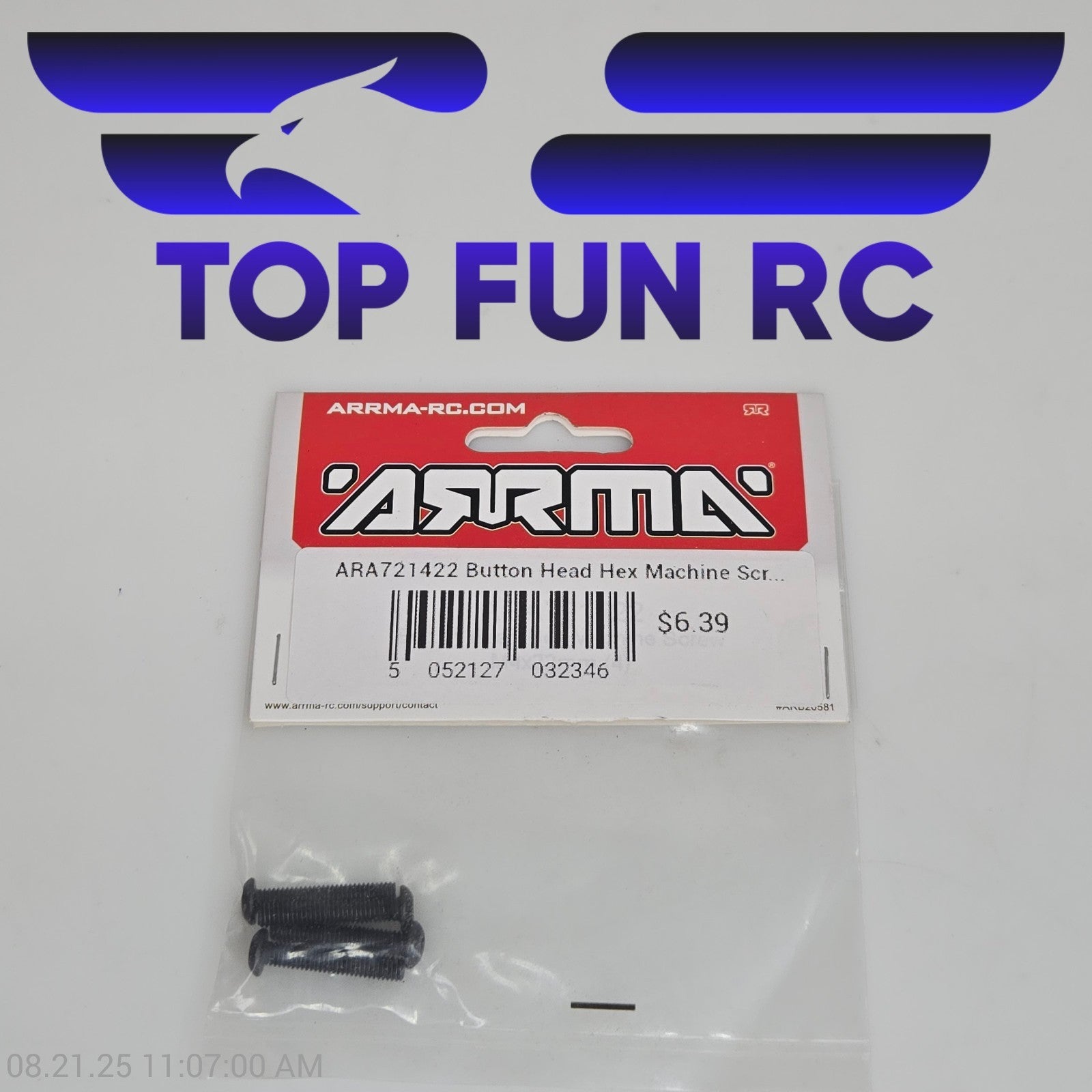 Arrma ARA721422 Button Head Hex Machine Screws