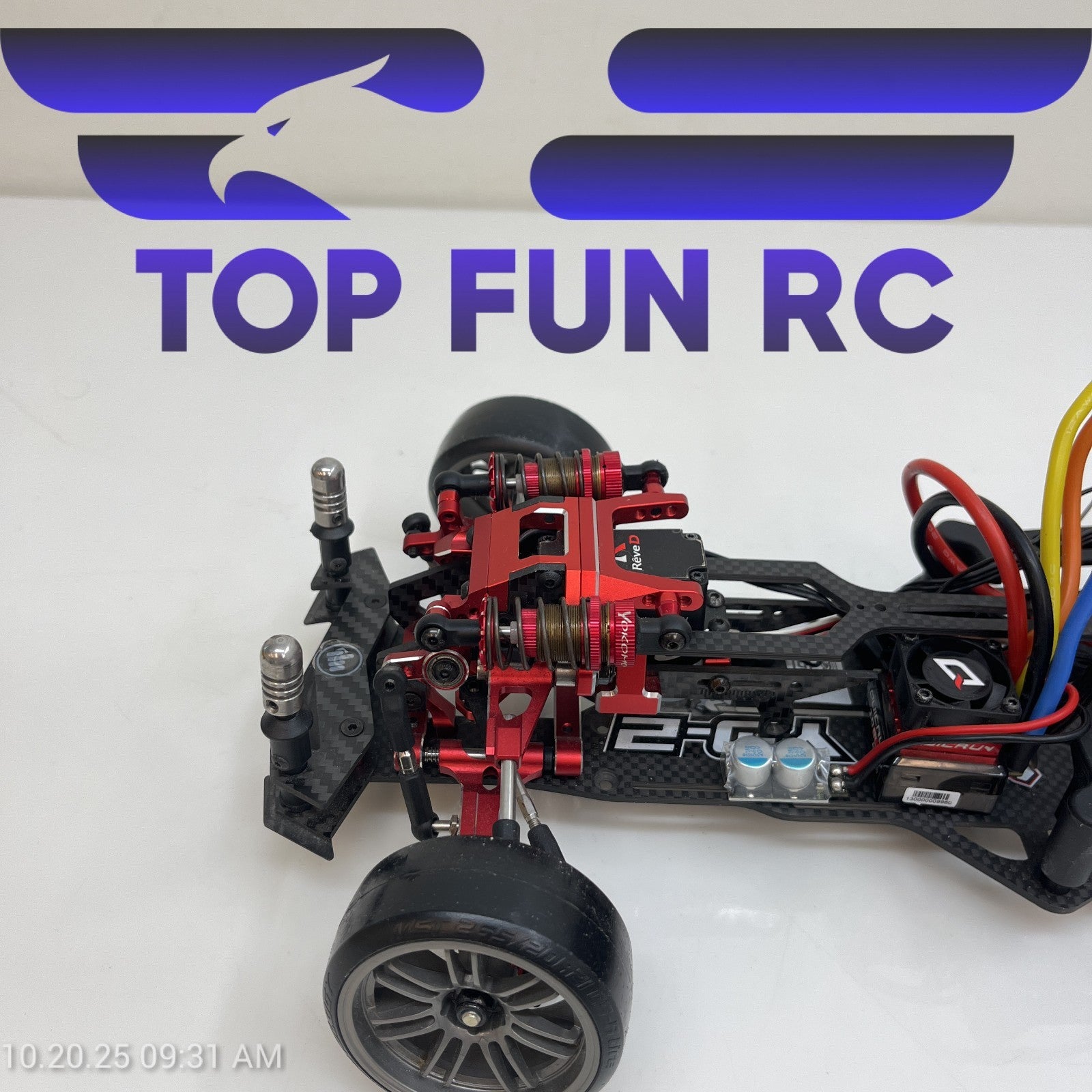 Yokomo YD-2 SX III 1/10 Scale Drift Car w/ Shark Rhino Front End