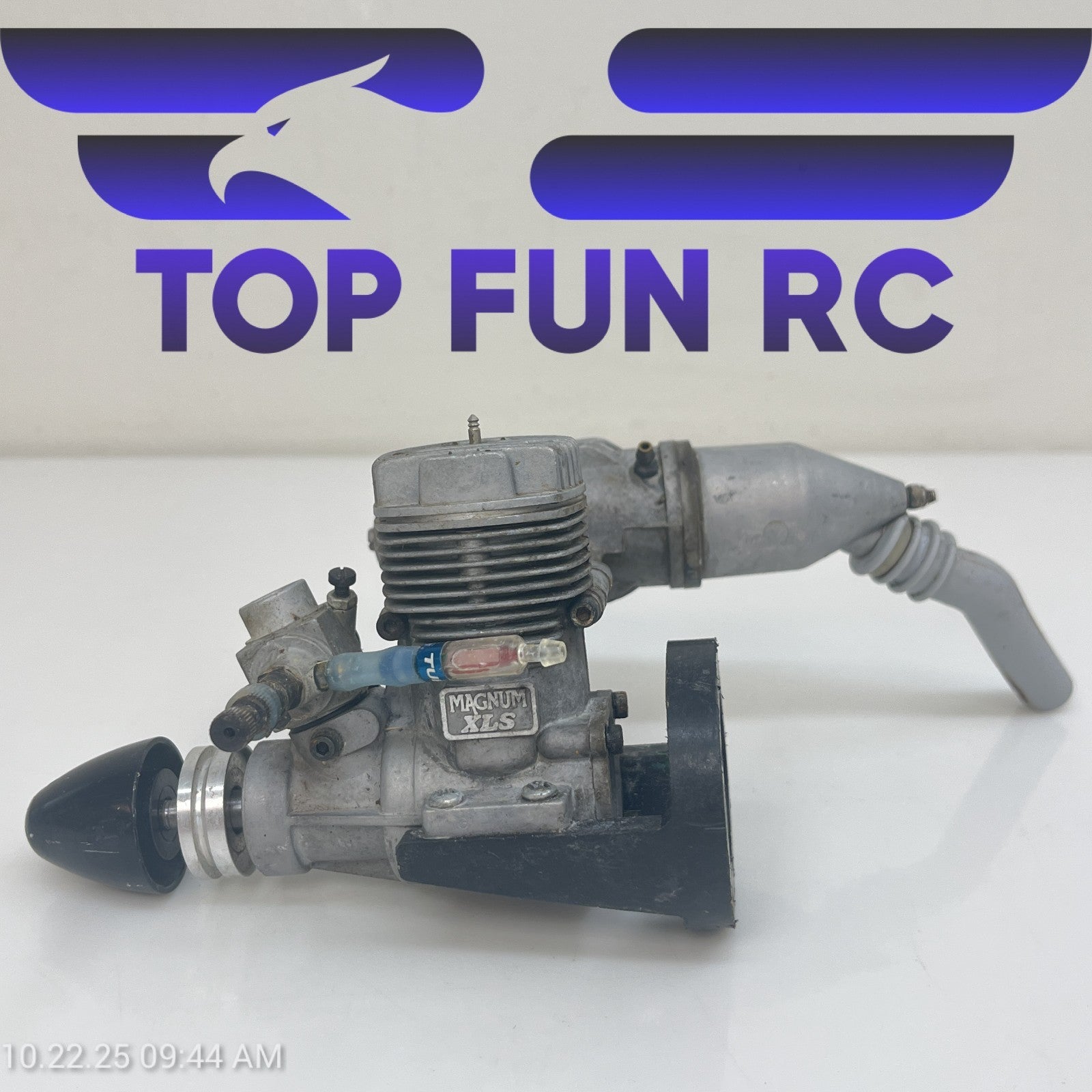 Magnum XLS 46 Nitro Engine Model Airplane Engine Untested