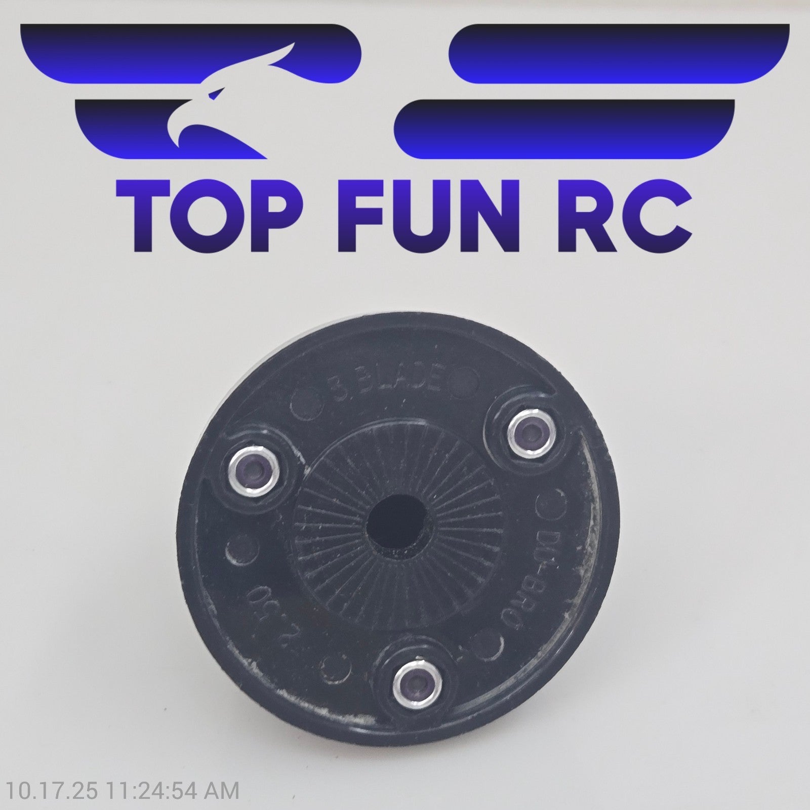 Du-Bro 3-Blade 2.50" Spinner For RC Airplane & A Variety Of Engines