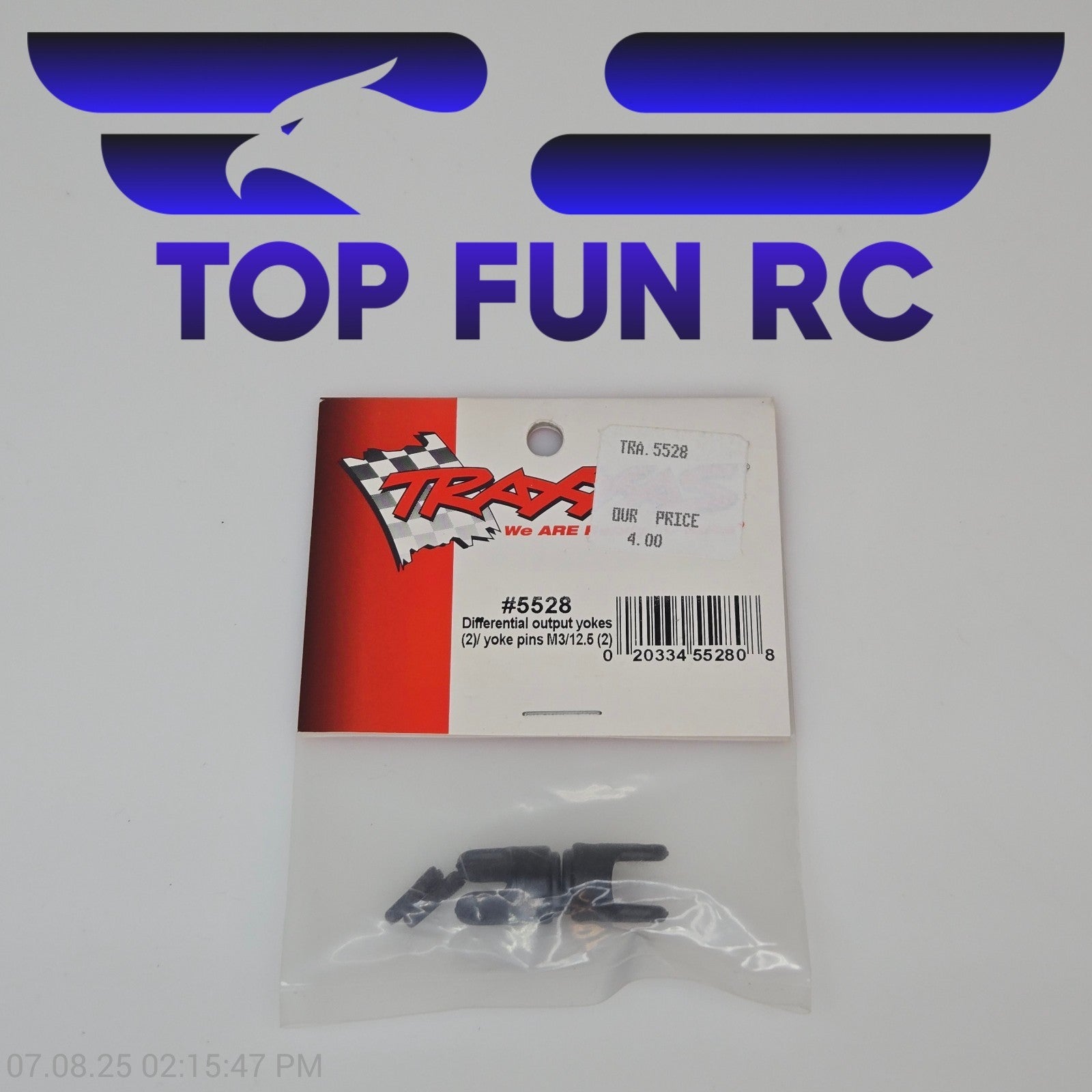 Traxxas 5528 Differential Output Yokes (2) Yoke Pins For Jato 3.3