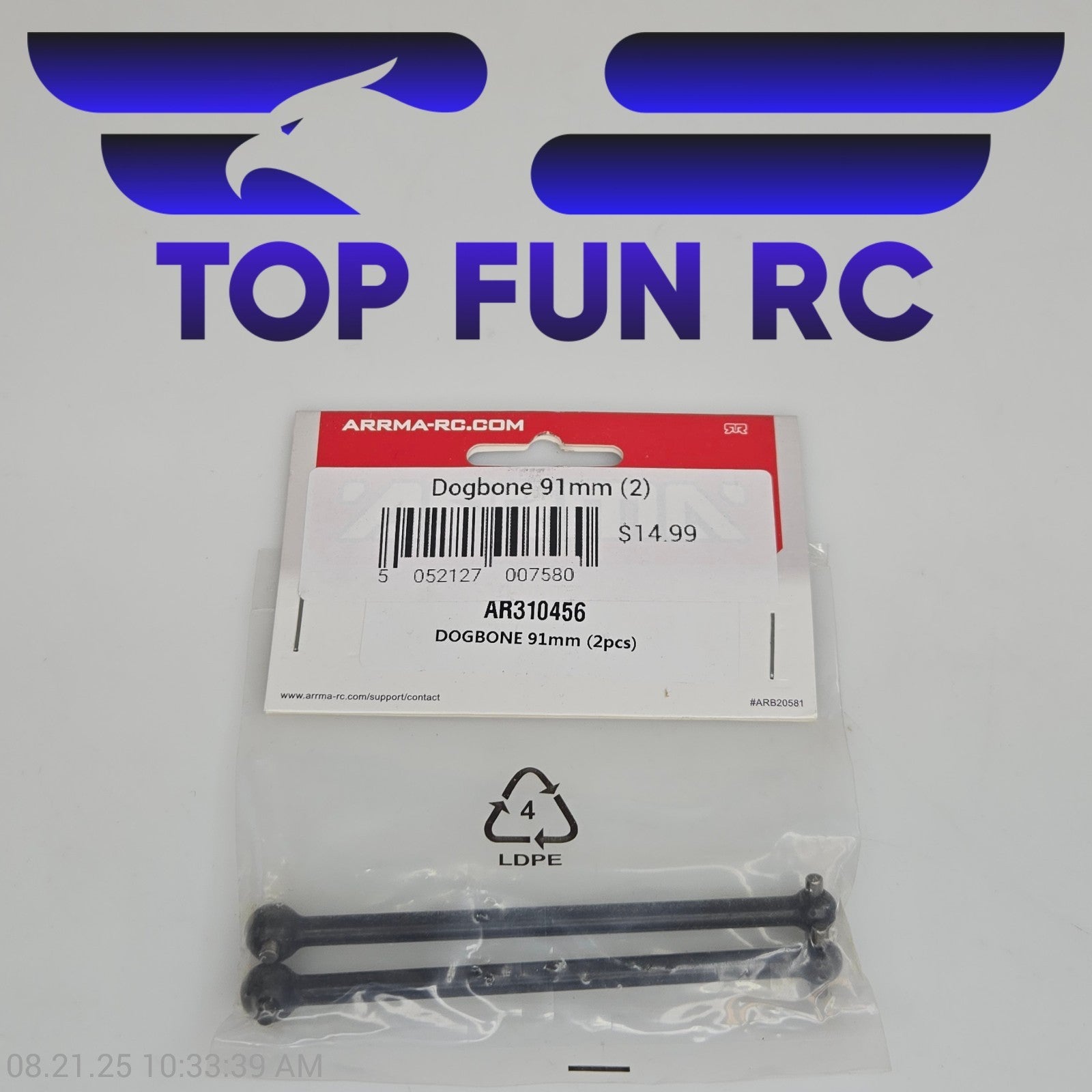 Arrma AR310456 Dogbone 91mm (2pcs)