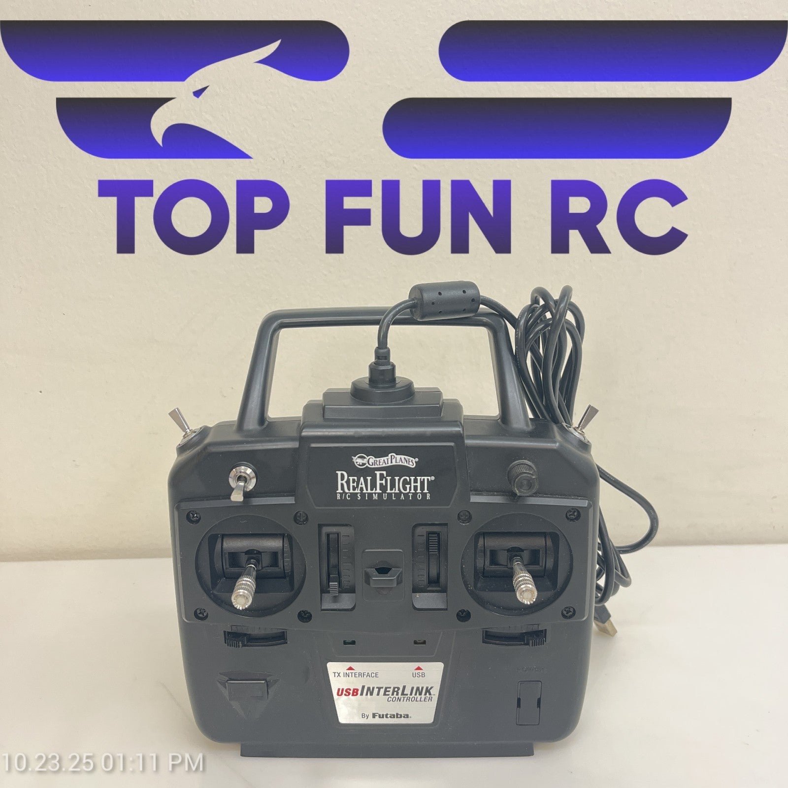 Great Planes Real Flight Simulator USB Interlink Controller By Futaba