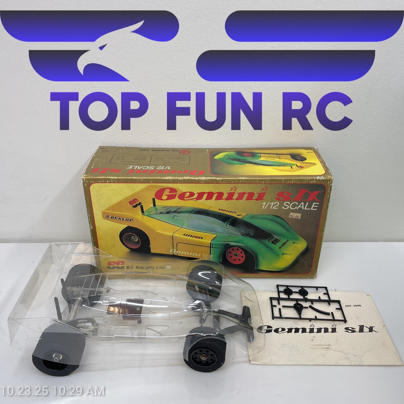 SG Racing Gemini SLX 1/12 Scale Partially Assembled w/ Original Box