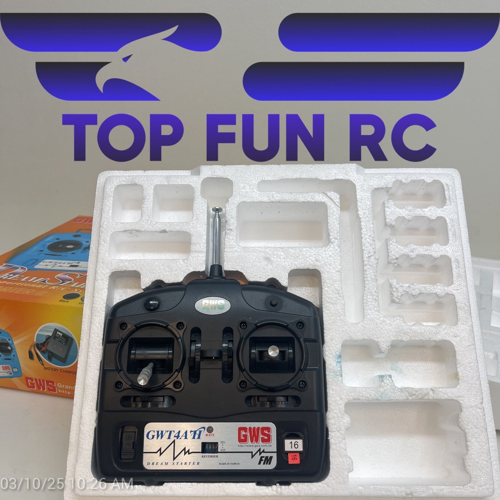 GWS Dream Starter II FM Proportional RC System