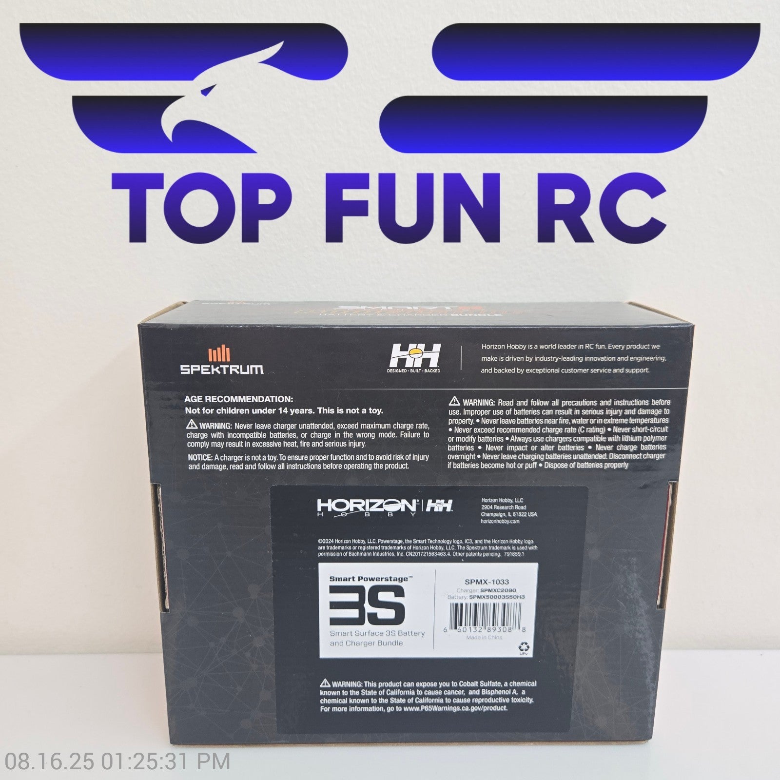 Spektrum RC Smart G2 PowerStage 3S Bundle w/3S Smart LiPo Battery SPMXPSS300