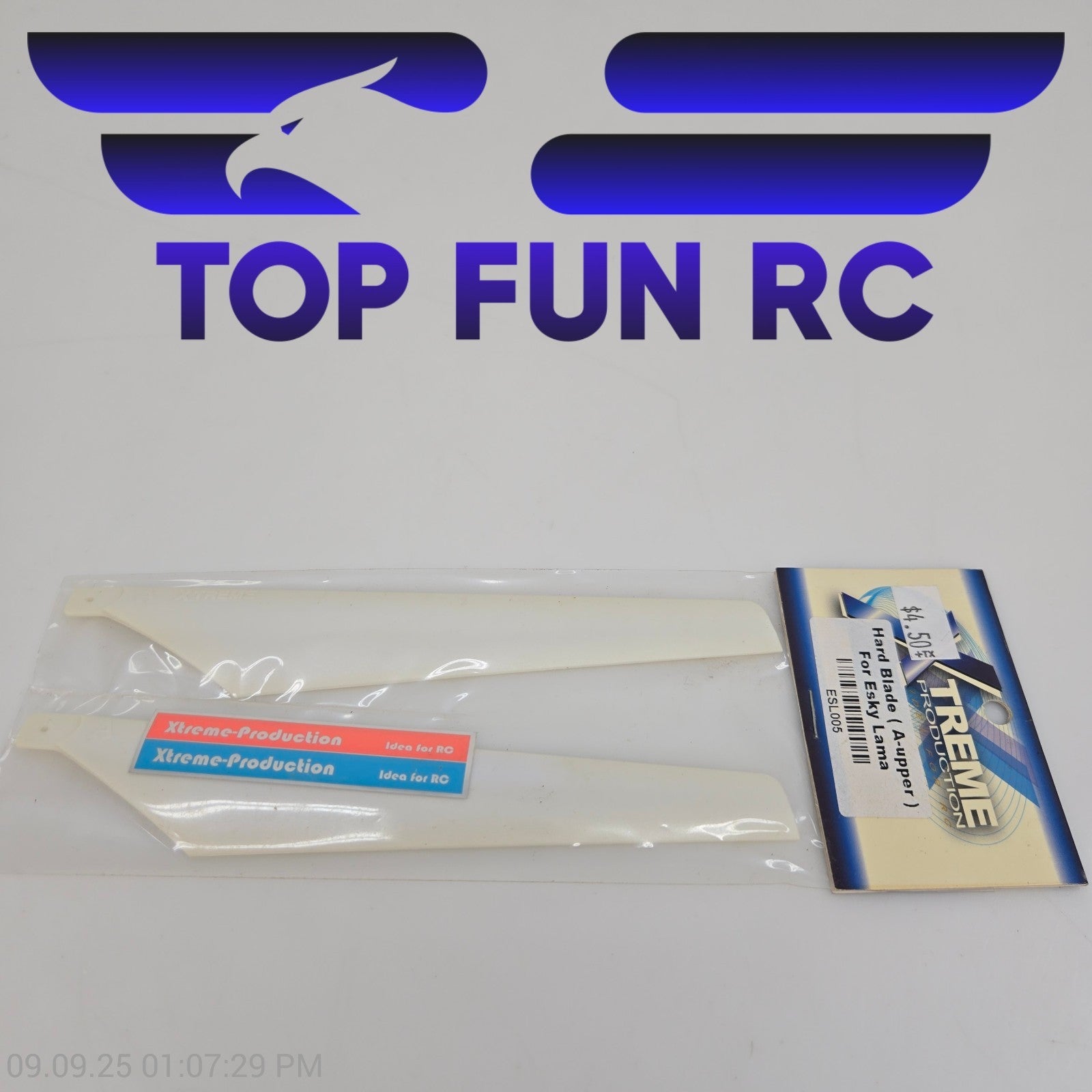 Xtreme Production Hard Blade (A-Upper) For Esky Lama