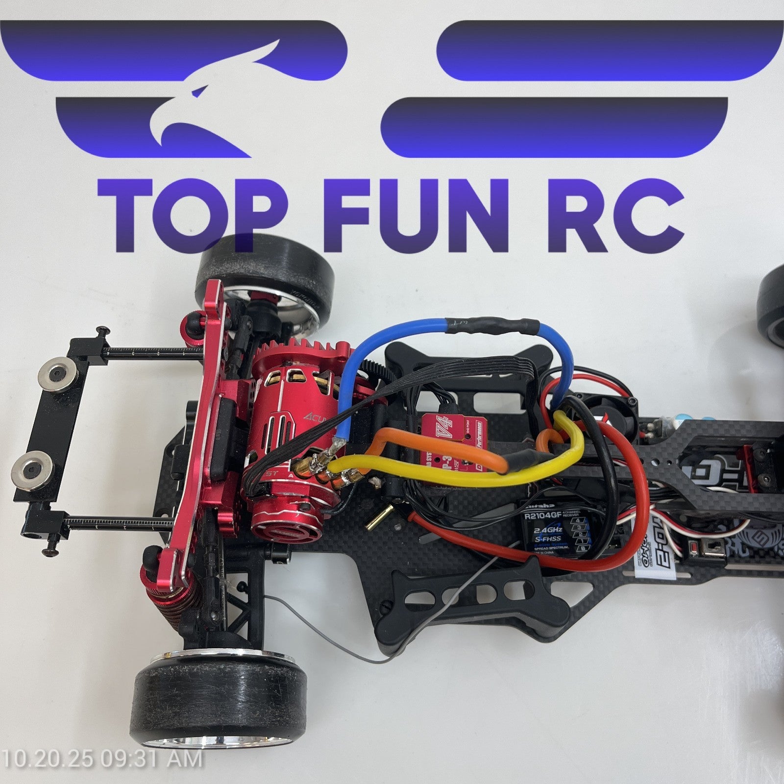 Yokomo YD-2 SX III 1/10 Scale Drift Car w/ Shark Rhino Front End
