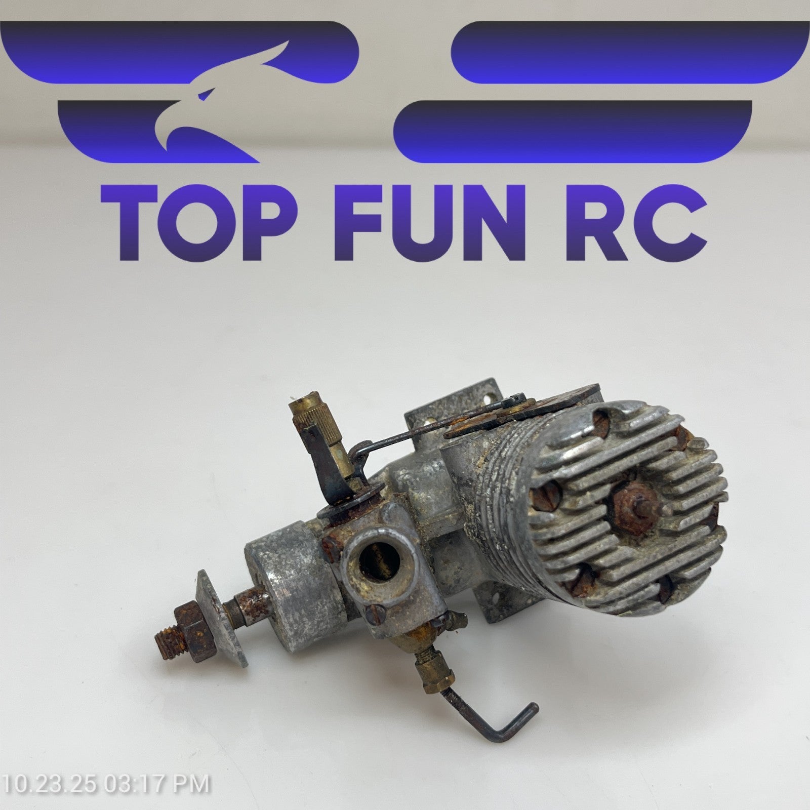 Super Tigre G21 .16 2-Stroke Nitro Airplane Engine FOR PARTS!