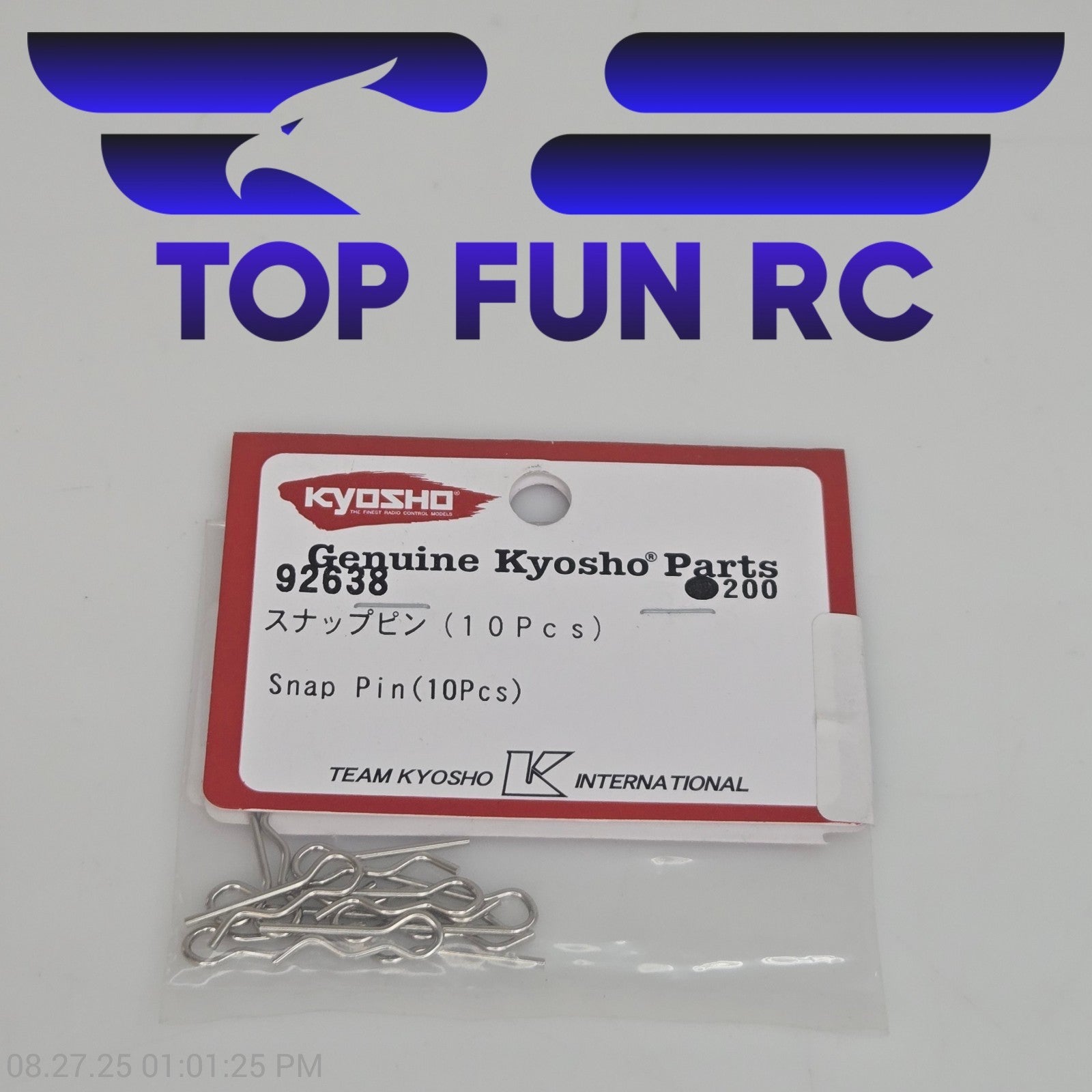 Kyosho 92638 Snap Pin (10pcs)