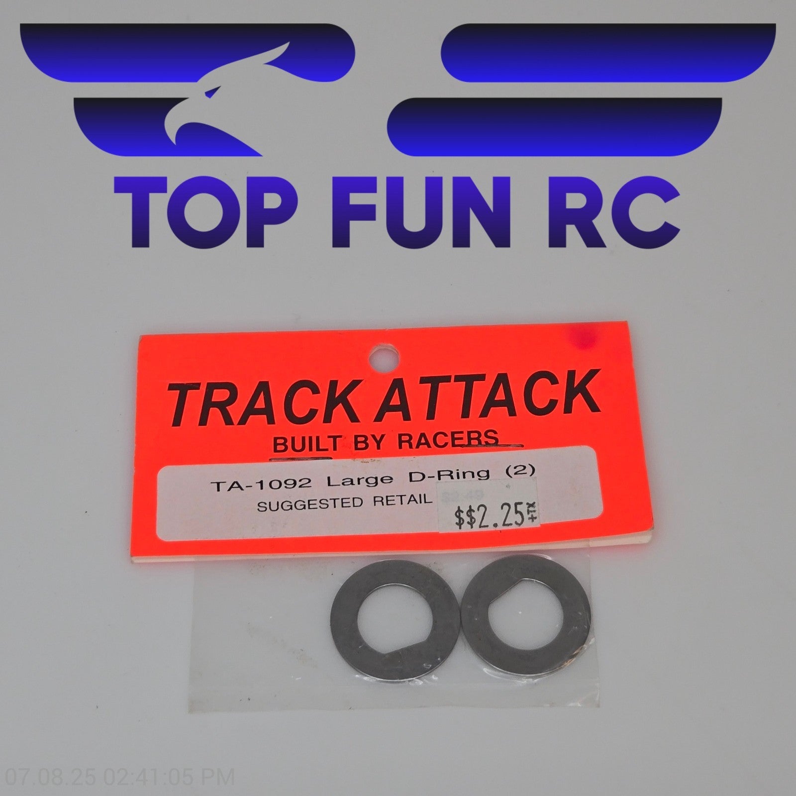 Track Attack TA-1092 Large D-Ring (2) For Hyperdrive
