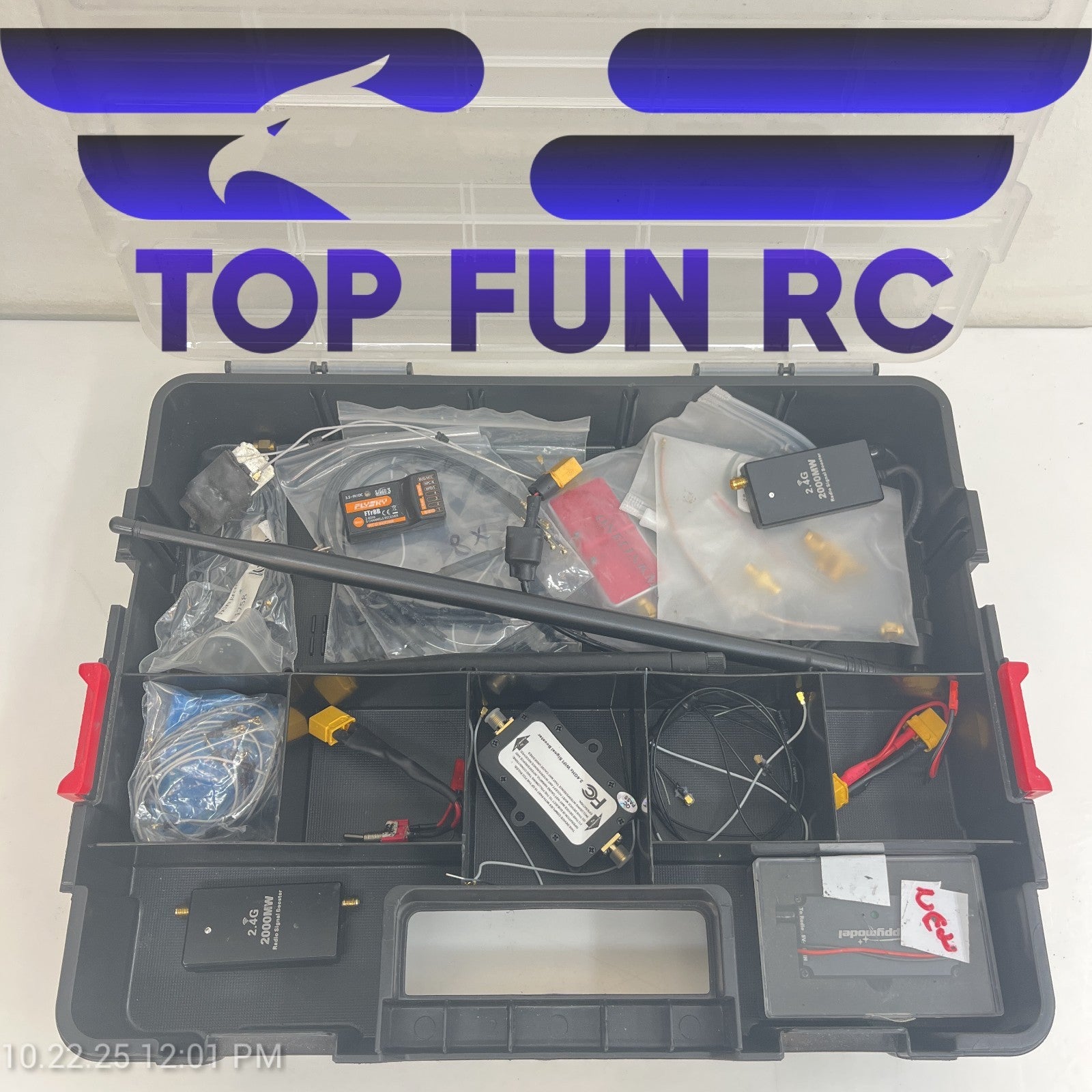 RC Assorted Electronics Flysky FTr8B Receiver, Signal Boosters & Plugs Misc.