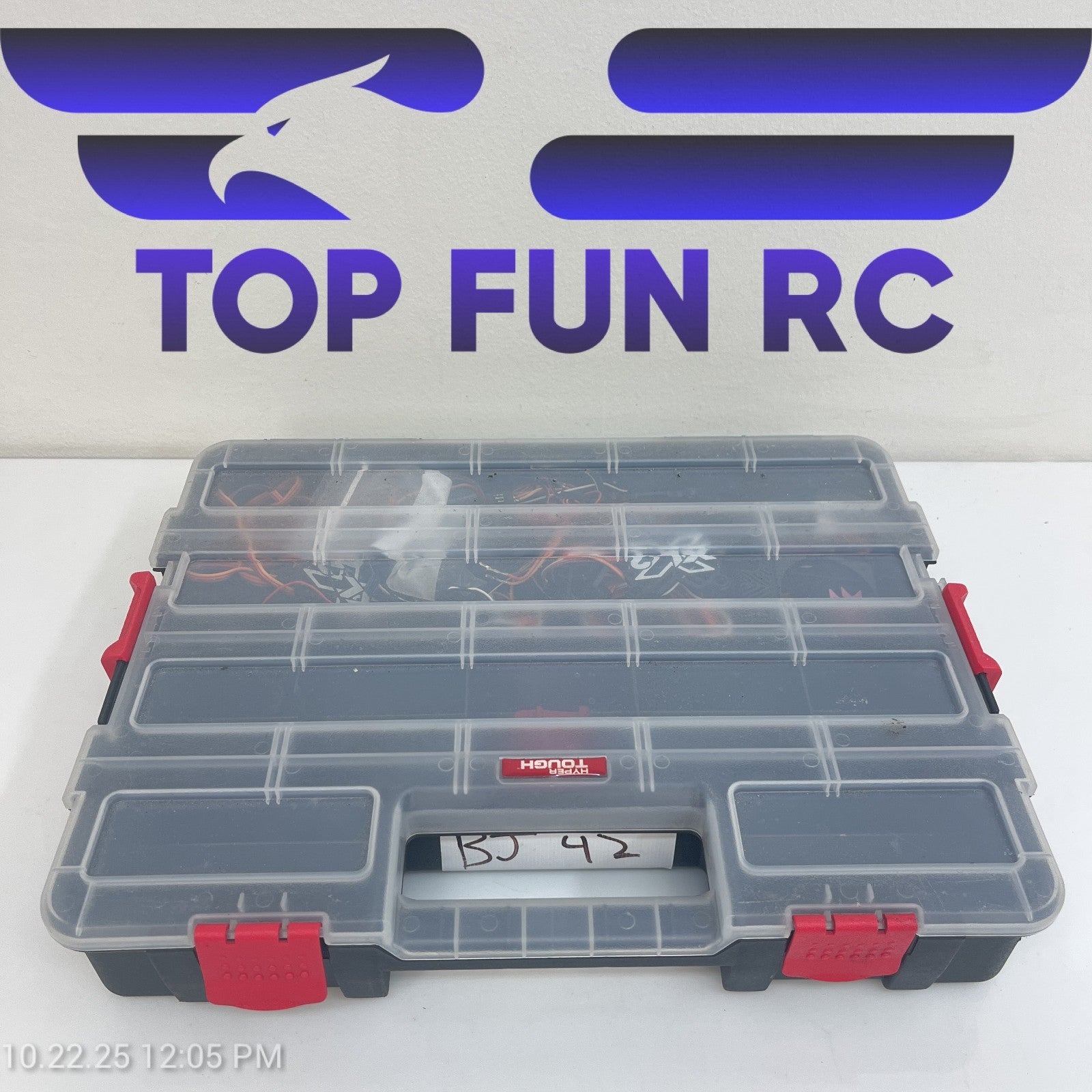 RC Assorted Wiring & Plugs Castle ESC Covers, ESC Wiring Misc. w/ Plastic Case