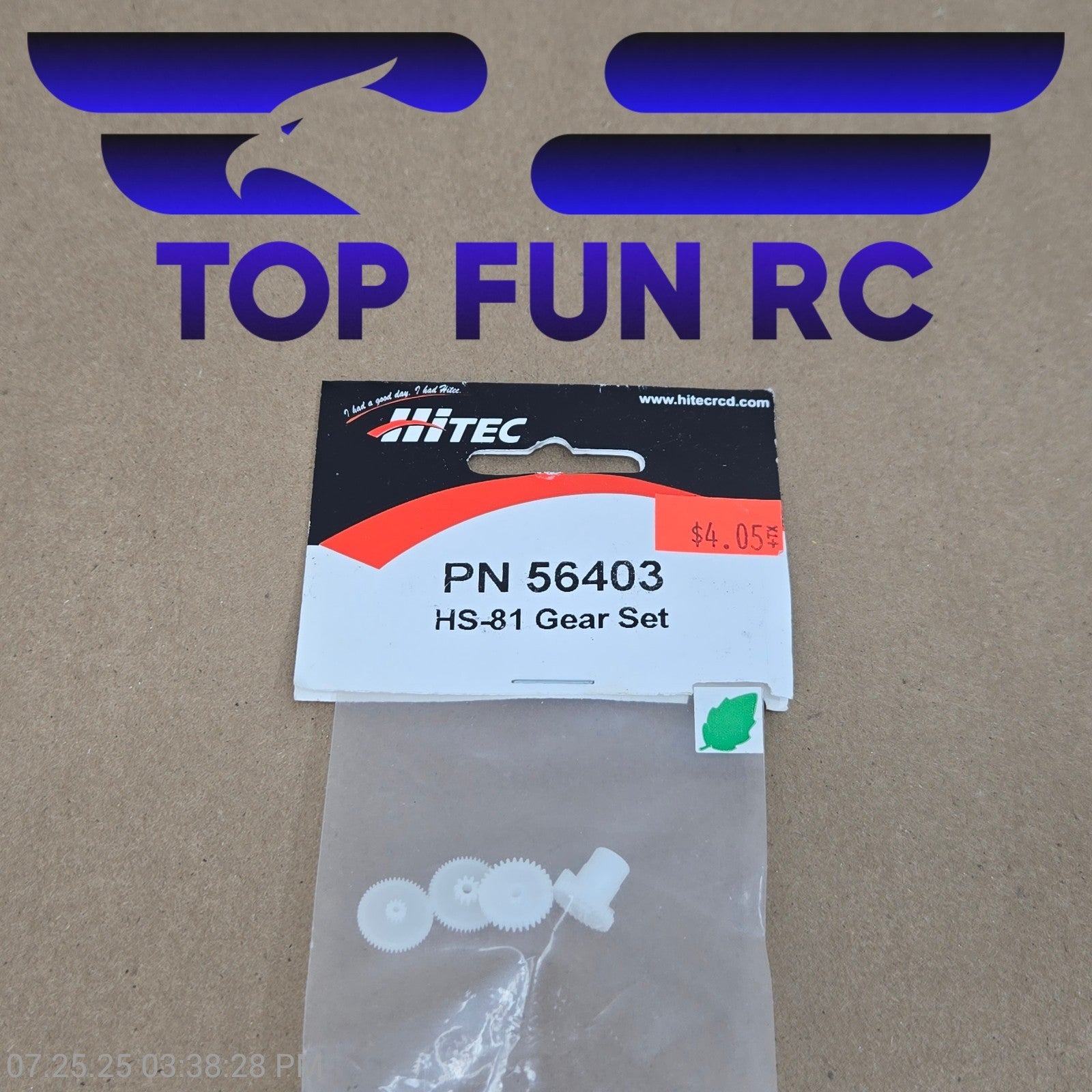 Hitec PN 56403 Gear Set For HS-81 Servo