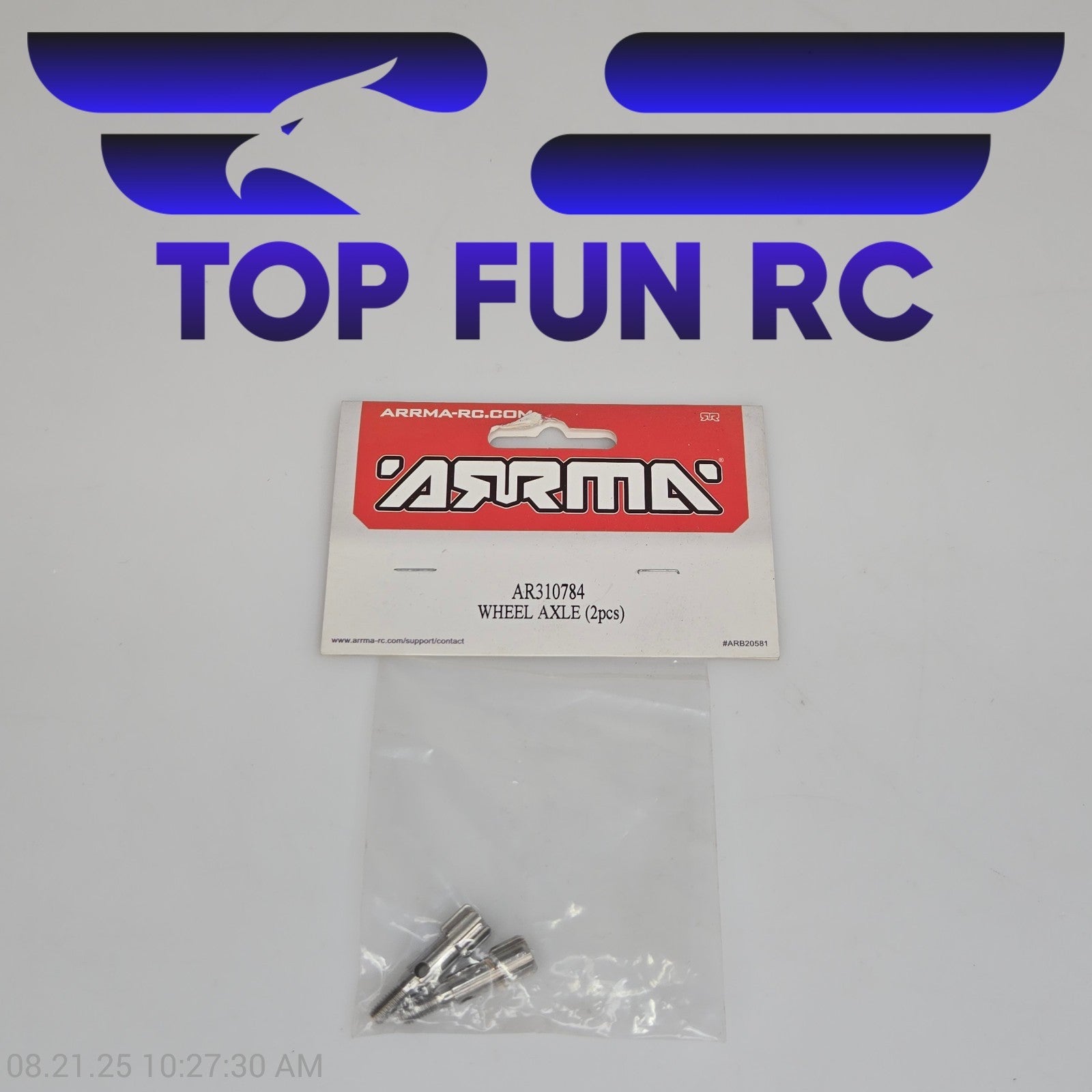 Arrma AR310784 Wheel Axle (2pcs)