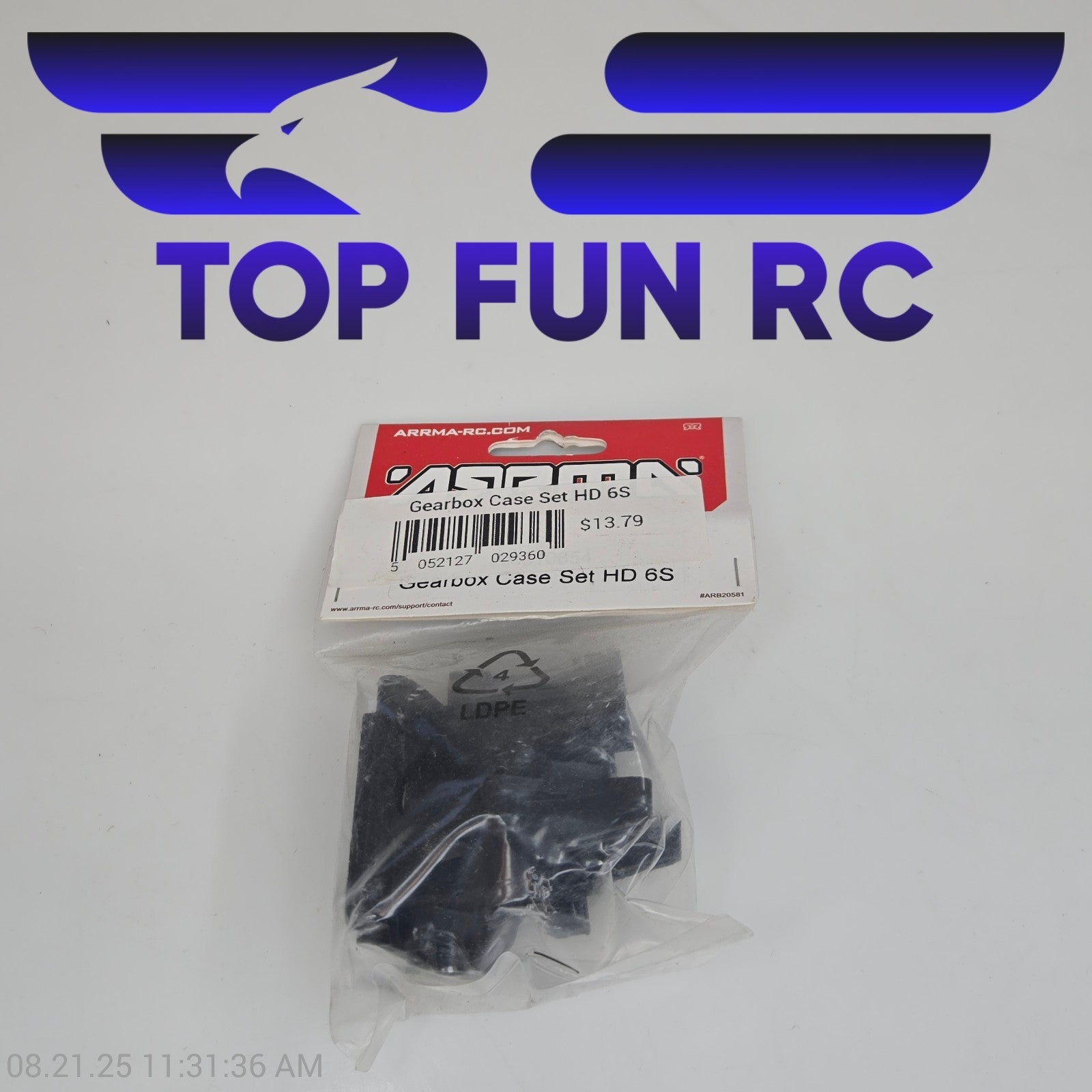 Arrma AR310854 Gearbox Case Set HD For 6s