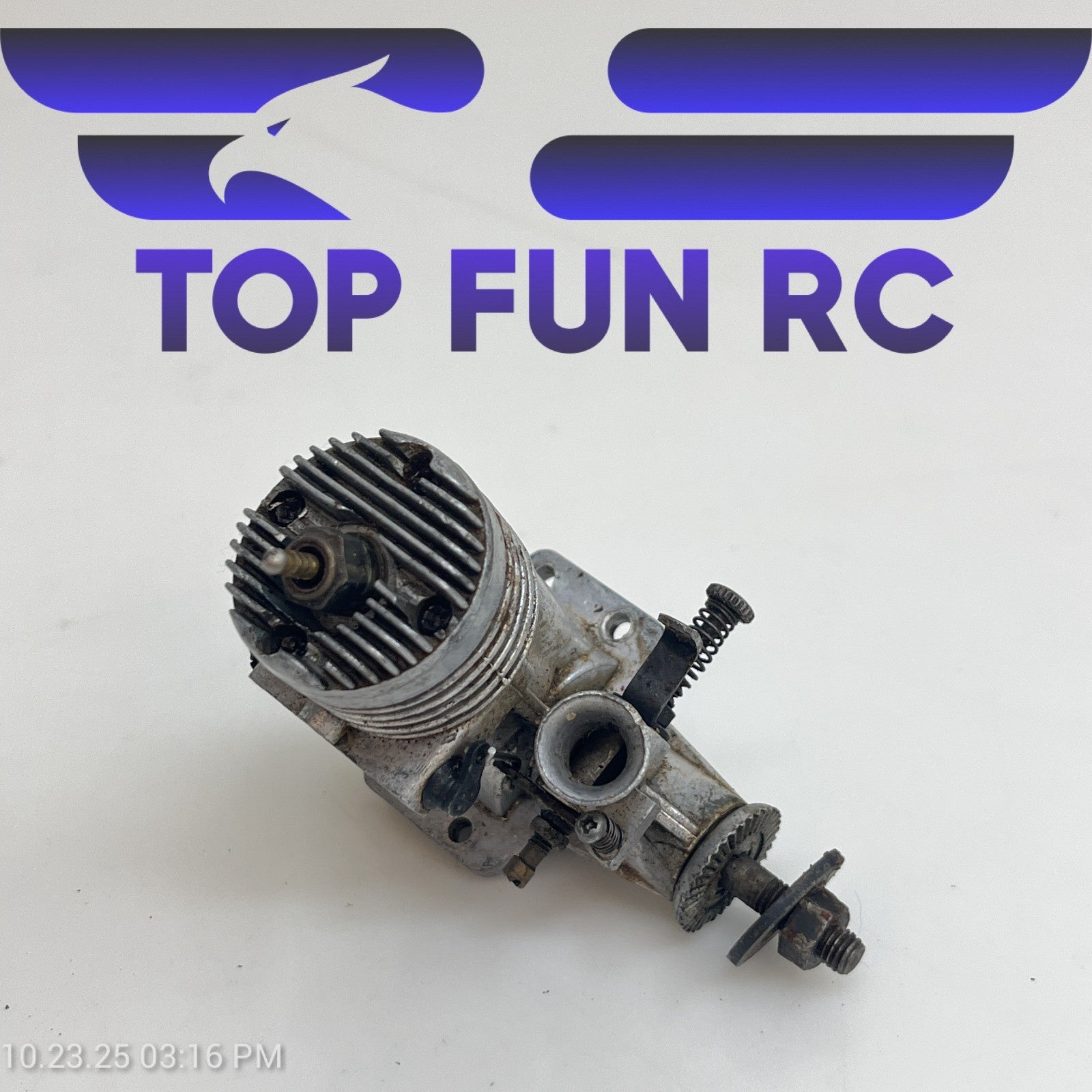 Fox 15 2-Stroke Nitro Airplane Engine FOR PARTS!