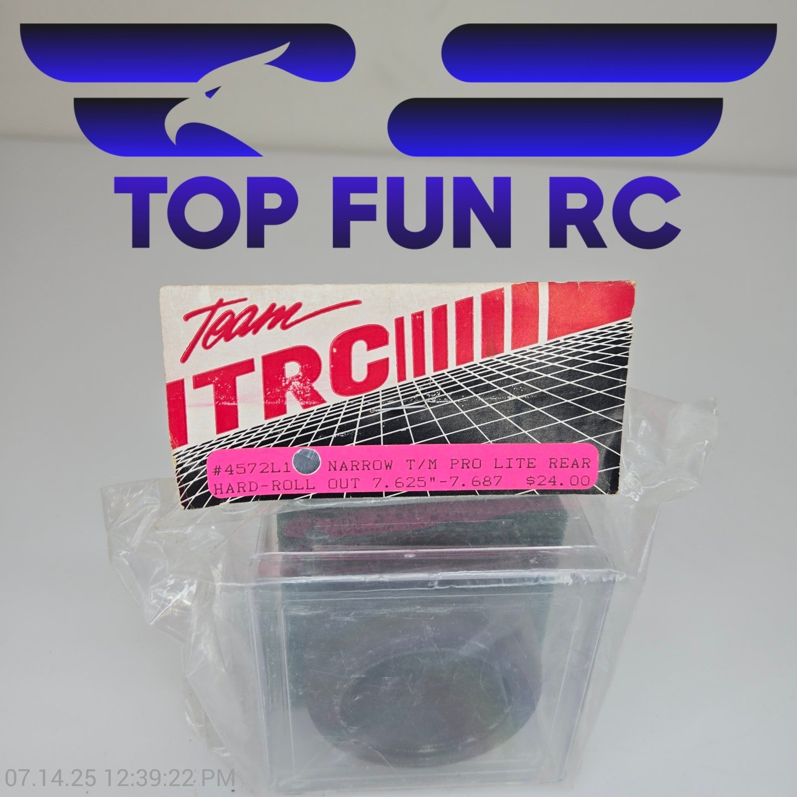 TRC 4572L1 Narrow Rear Hard Roll Out Tire Wheel For Pro Lite