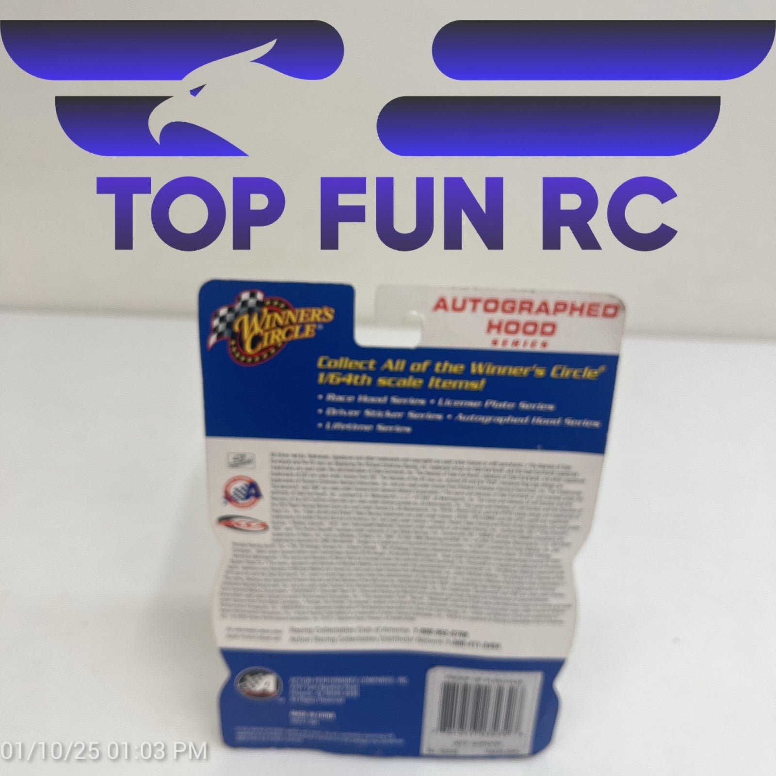 Winners Circle Jeff Gordon Autographed Series Dupont 200 Years #24 Diecast