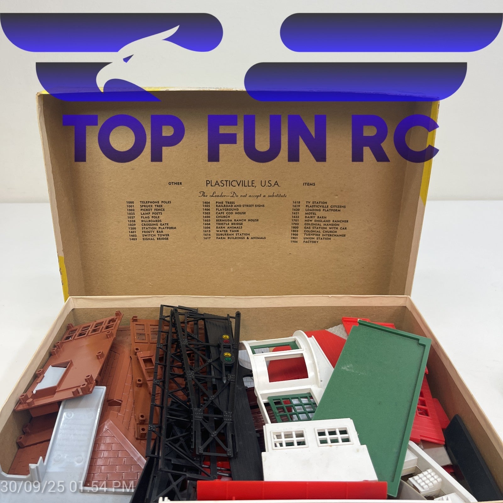 Plasticville By Bachmann O&S Gauge Toy Train Accessories #5400
