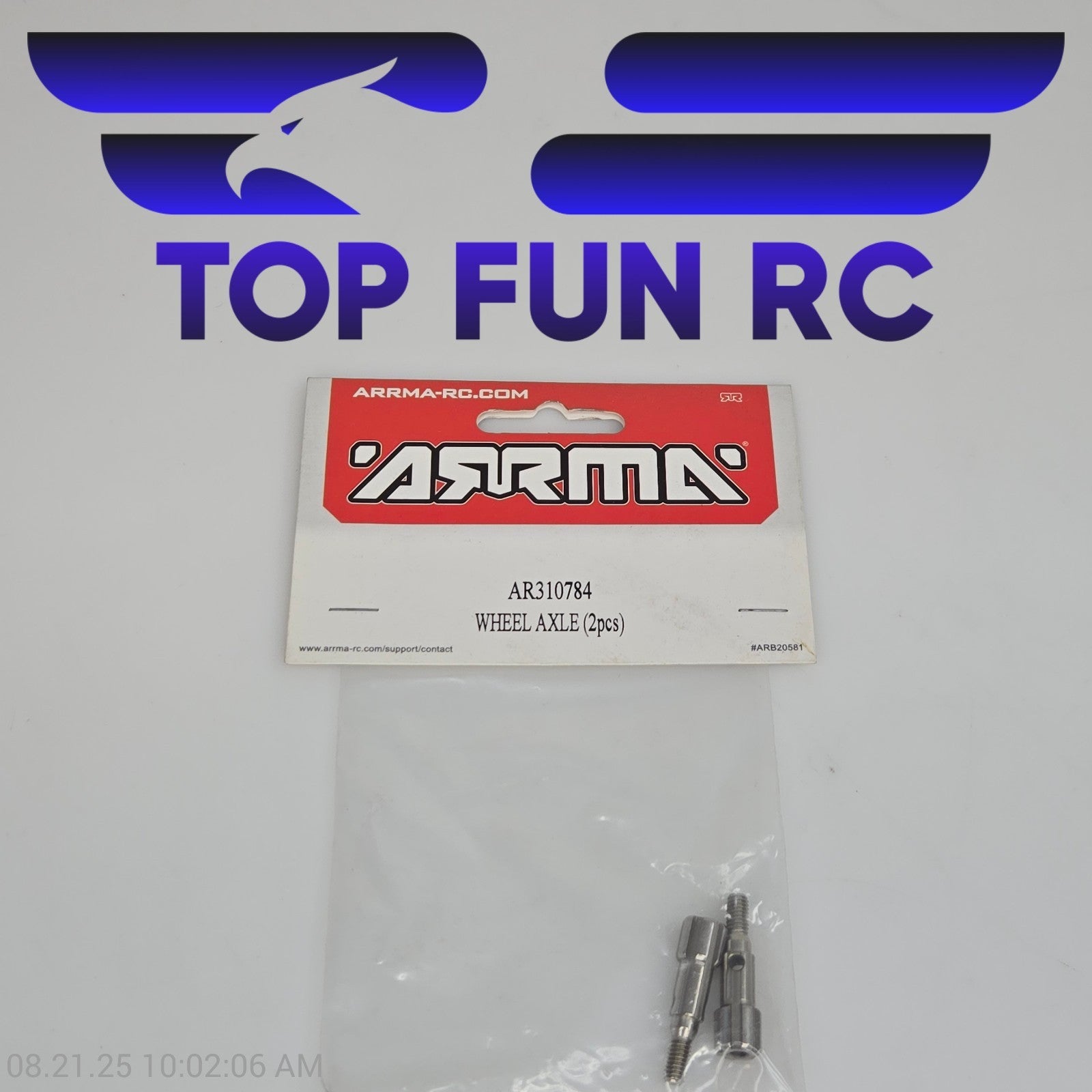 Arrma AR310784 Wheel Axle (2pcs)