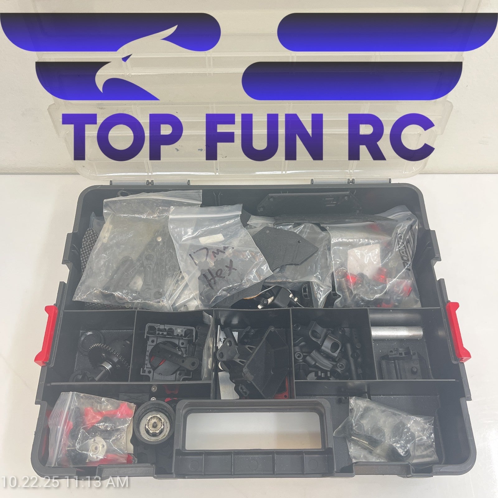 RC Assorted Parts Center Drive Gear & Misc Nylon Parts