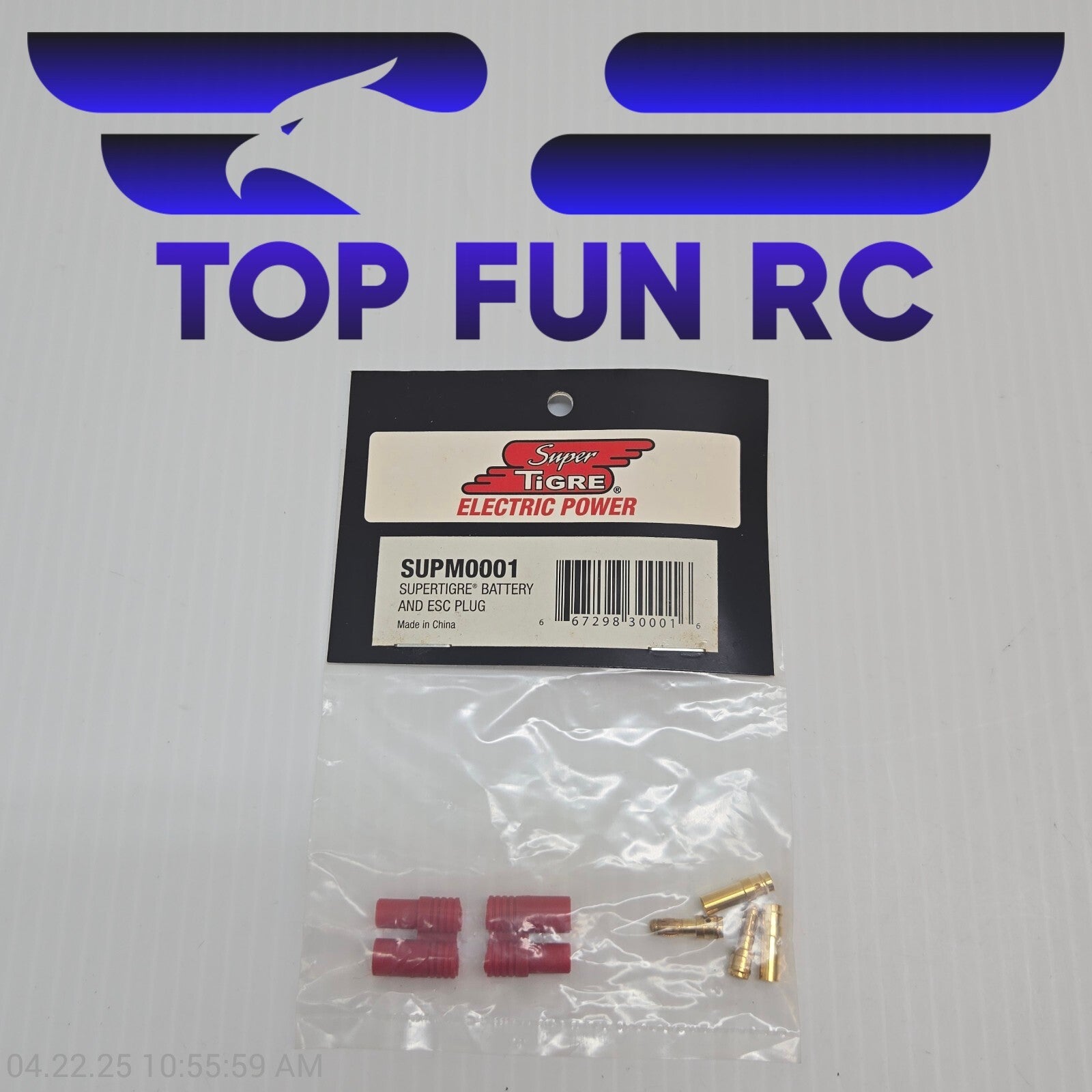 Super Tigre RC 'Electric Power' SUPM0001 Battery & ESC Plug